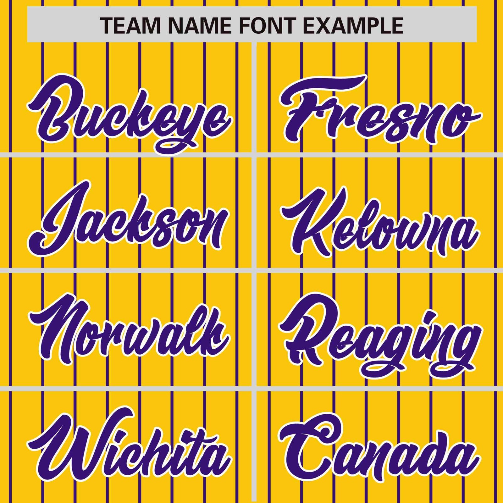 Custom Gold Purple Pinstripe White-Purple Bomber Full-Snap Varsity Letterman Jacket