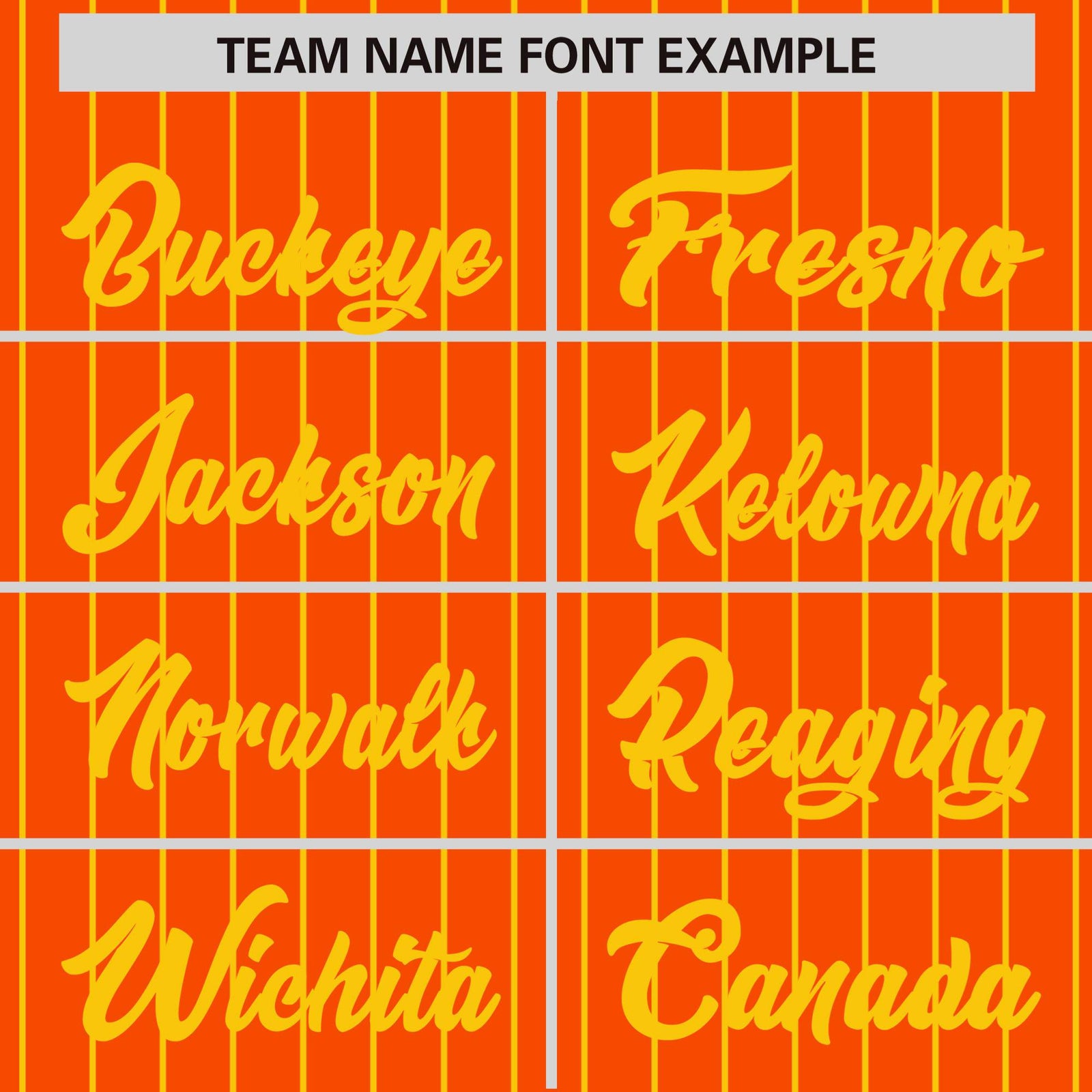 Custom Orange Gold Pinstripe Gold Bomber Full-Snap Varsity Letterman Jacket