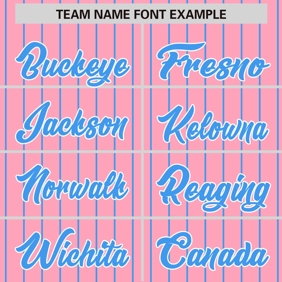 Custom Light-Pink Powder-Blue Pinstripe White Powder-Blue Bomber Full-Snap Varsity Letterman Jacket