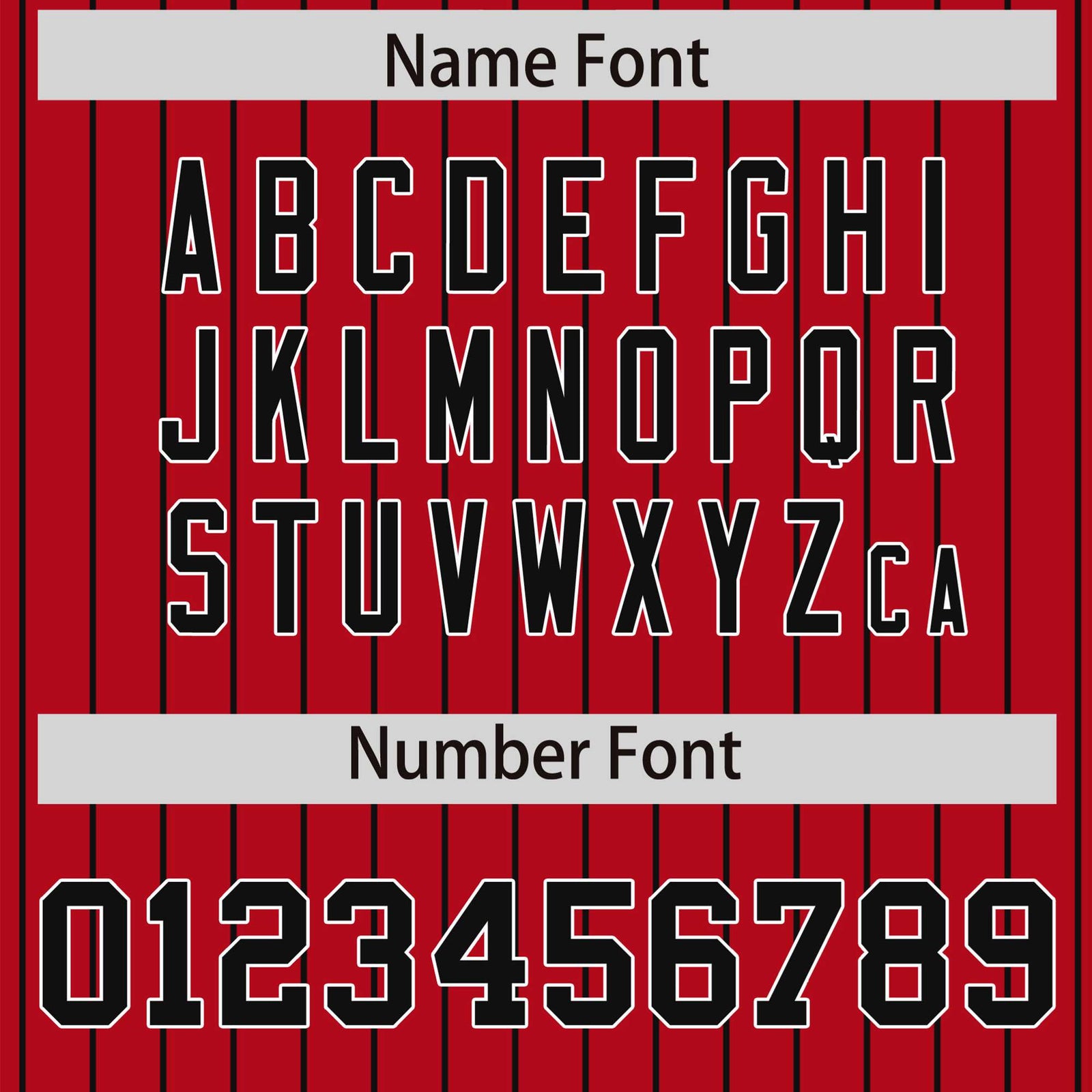 Custom Red Black Pinstripe White-Black Bomber Full-Snap Varsity Letterman Jacket