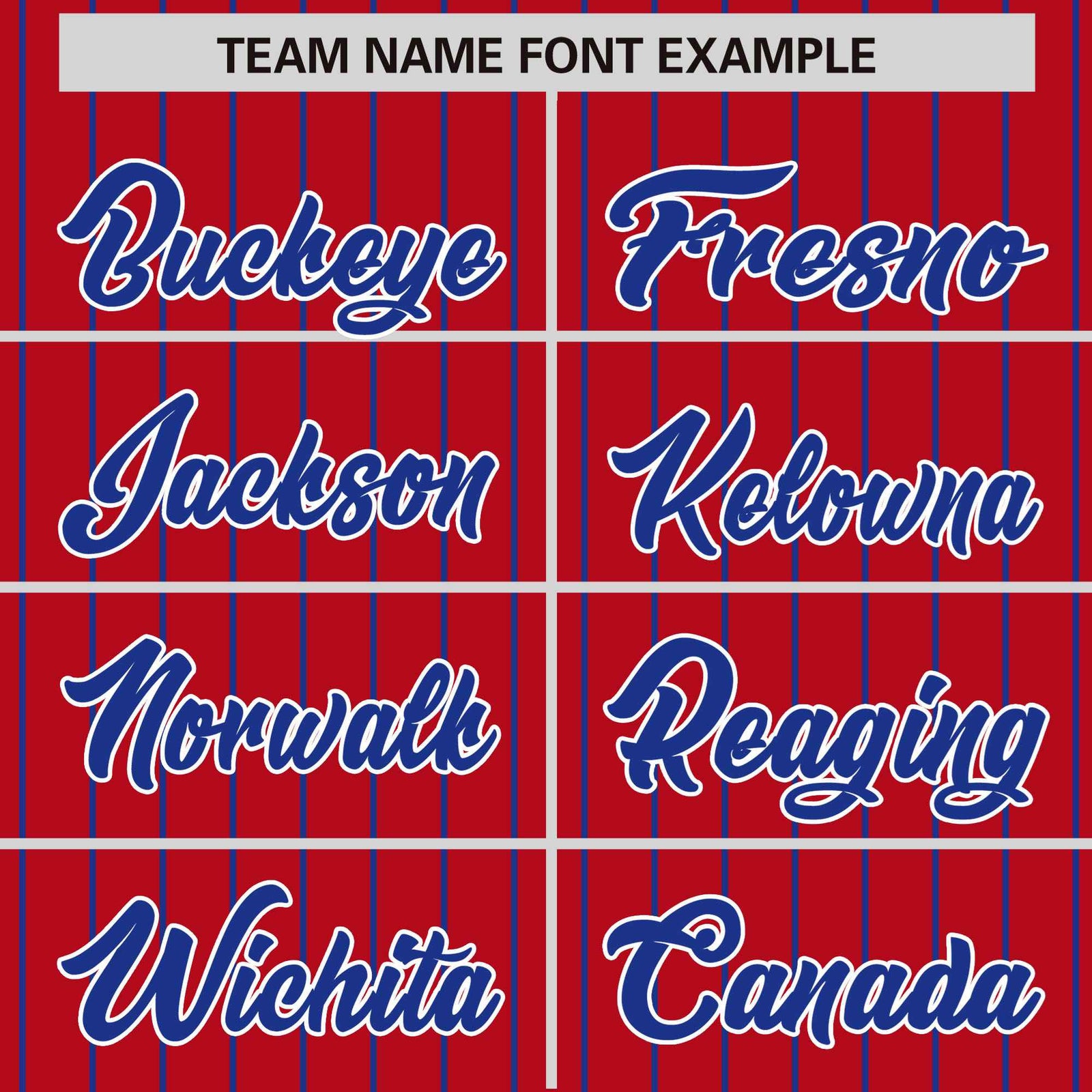 Custom Red Royal-Blue Pinstripe White Royal-Blue Bomber Full-Snap Varsity Letterman Jacket