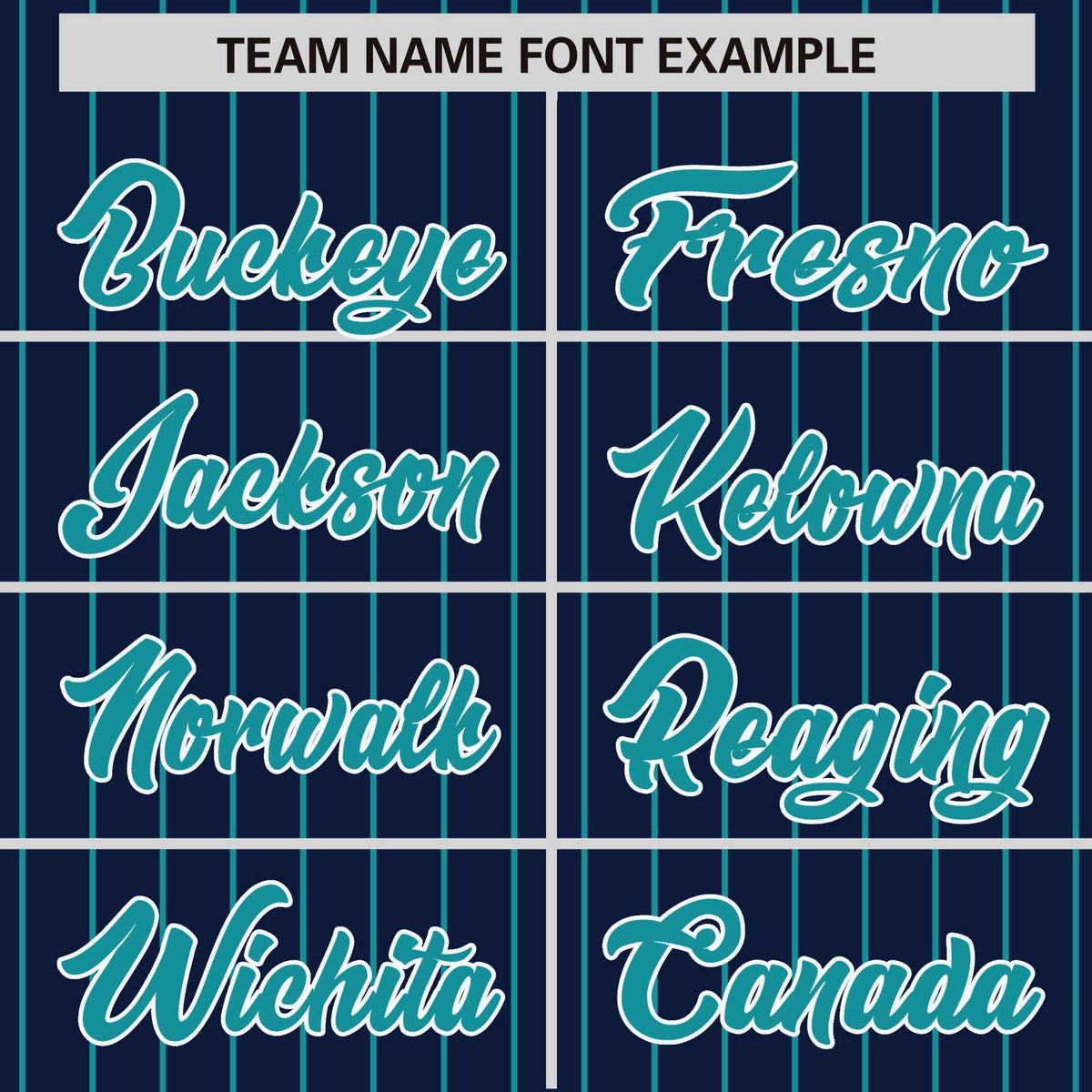 Custom Navy-Aqua Pinstripe White-Aqua Bomber Full-Snap Varsity Letterman Jacket