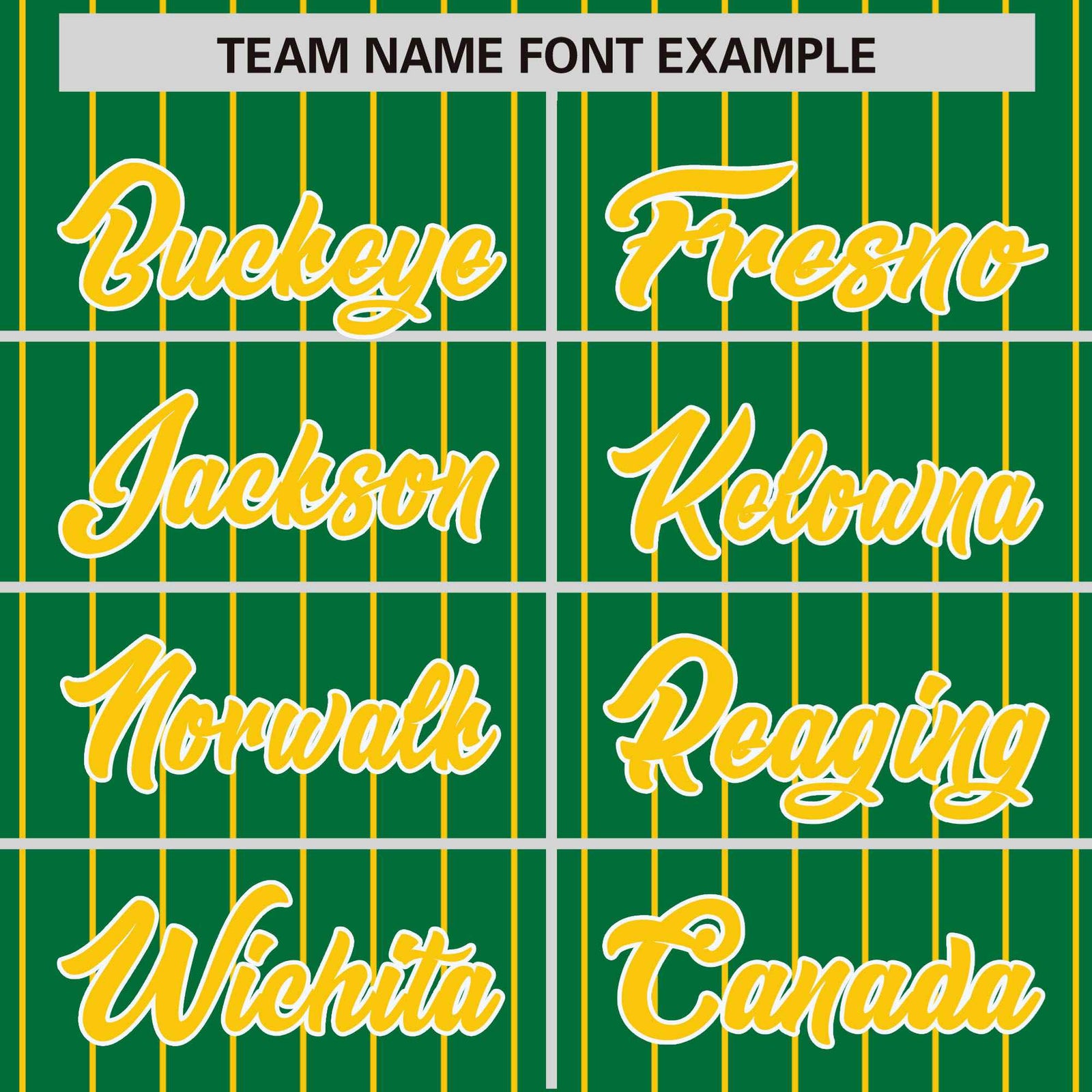 Custom Kelly Green Gold Pinstripe White-Gold Bomber Full-Snap Varsity Letterman Jacket