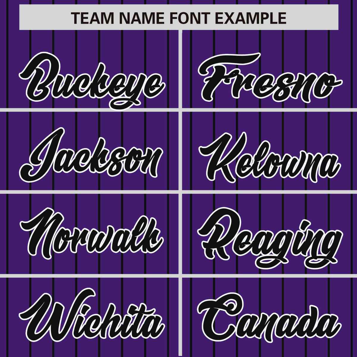 Custom Purple Black Pinstripe White-Black Bomber Full-Snap Varsity Letterman Jacket