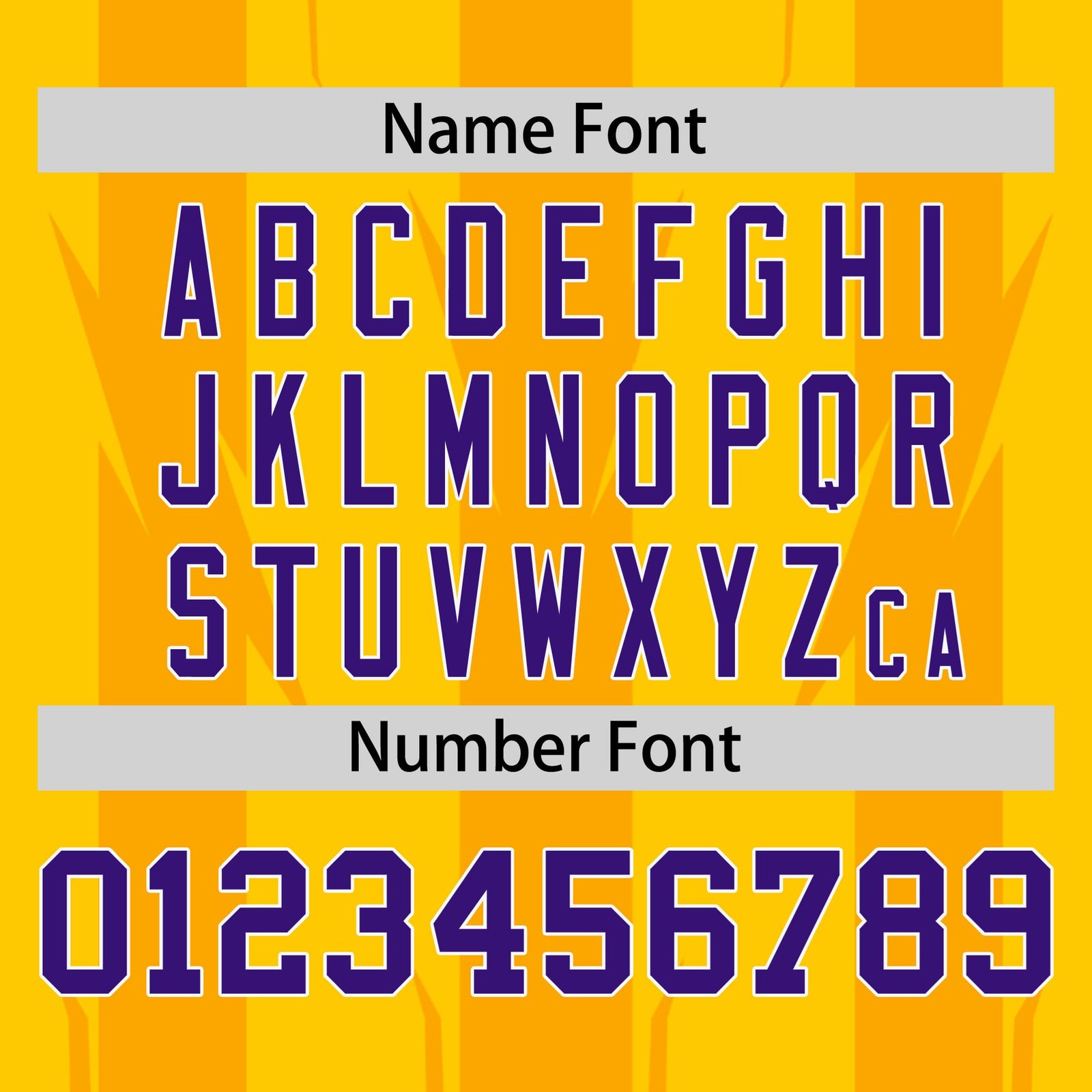 Custom Gold Yellow Purple-White Blade Graffiti Pattern Varsity Full-Snap Jacket