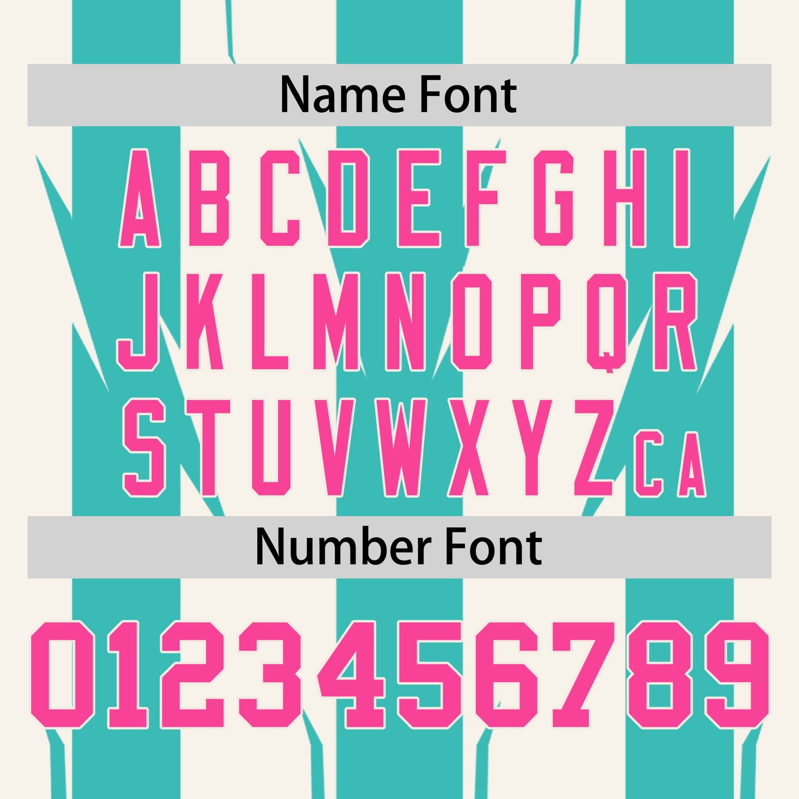 Custom Cream Aqua Pink Blade Graffiti Pattern Varsity Full-Snap Jacket