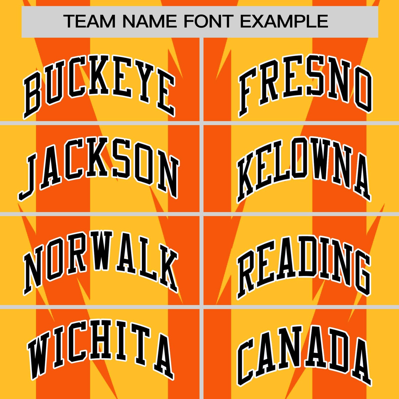 Custom Yellow Orange Black-White Blade Graffiti Pattern Varsity Full-Snap Jacket