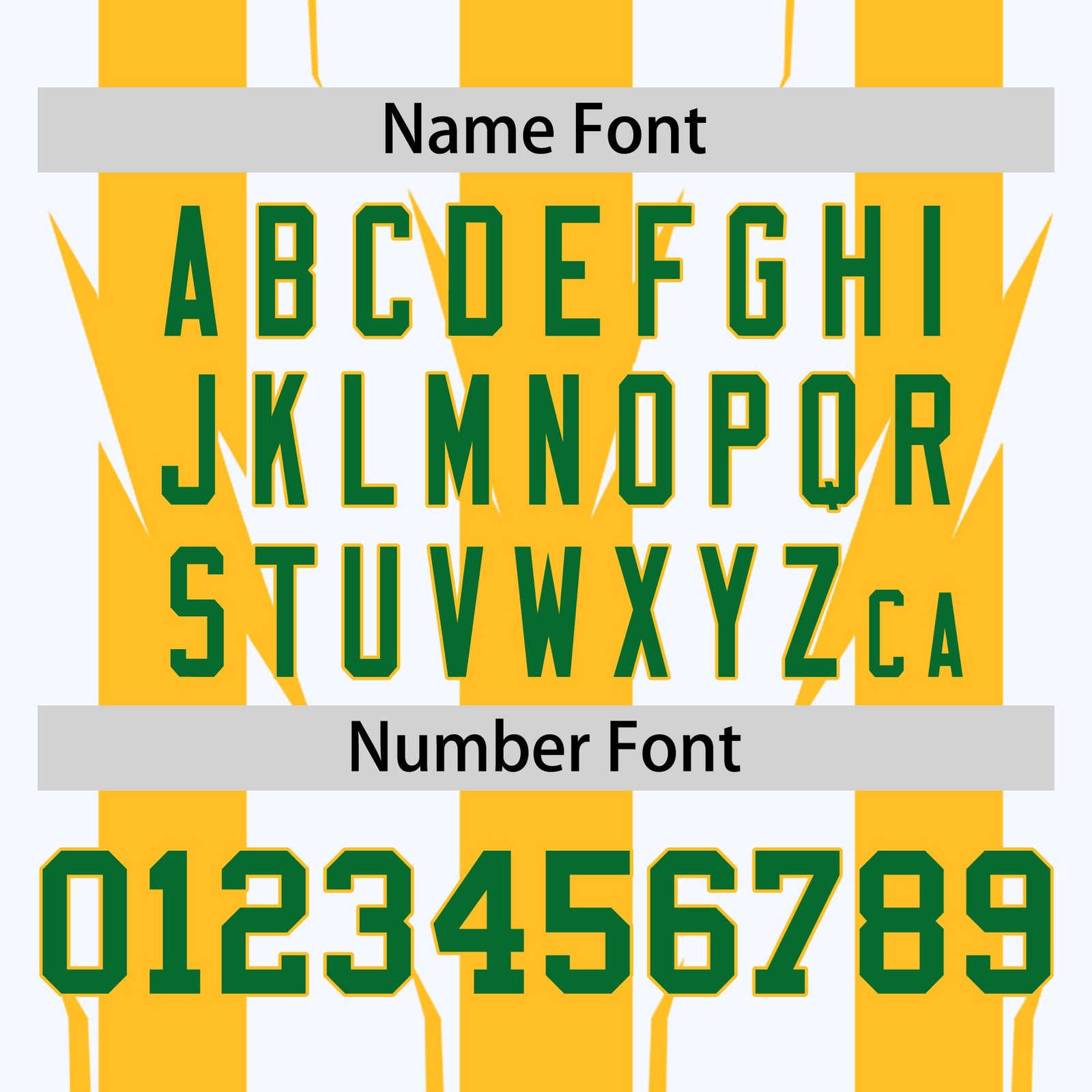 Custom White Gold-Kelly Green Blade Graffiti Pattern Varsity Full-Snap Jacket