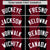 Custom Light Red Black-White Blade Graffiti Pattern Varsity Full-Snap Jacket