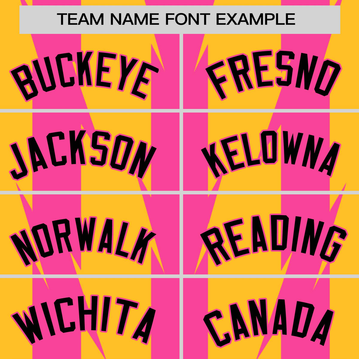 Custom Gold Pink-Black Blade Graffiti Pattern Varsity Full-Snap Jacket