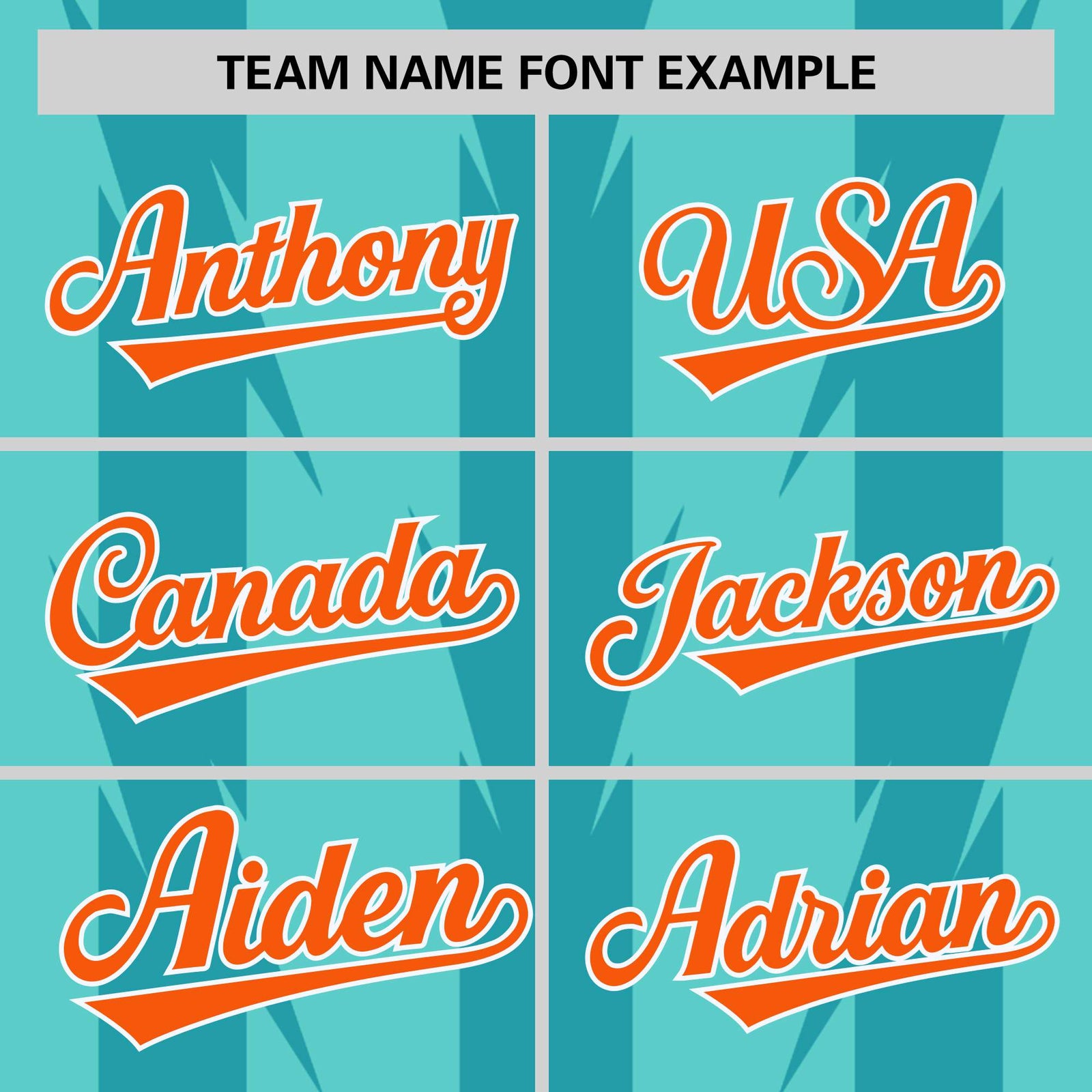 Custom Teal Aqua Orange-White Blade Graffiti Pattern Varsity Full-Snap Jacket