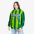 Custom Neon Green Kelly Green Royal Blue-White Blade Graffiti Pattern Varsity Full-Snap Jacket