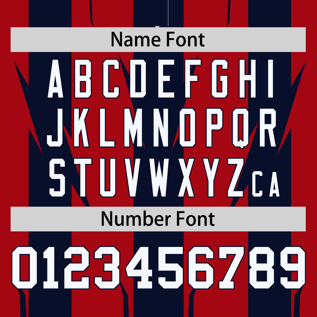 Custom Red Navy-White Blade Graffiti Pattern Varsity Full-Snap Jacket