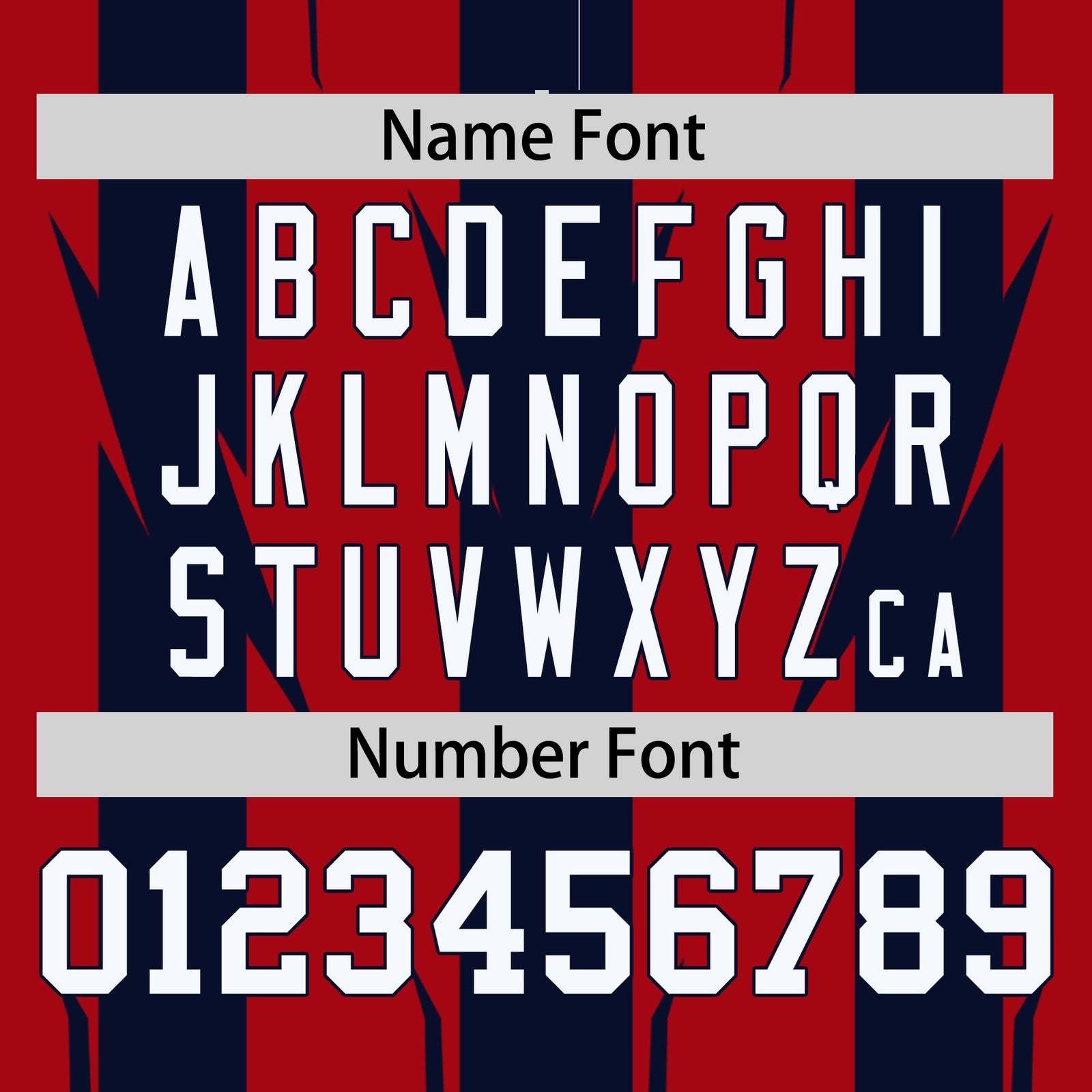 Custom Red Navy-White Blade Graffiti Pattern Varsity Full-Snap Jacket