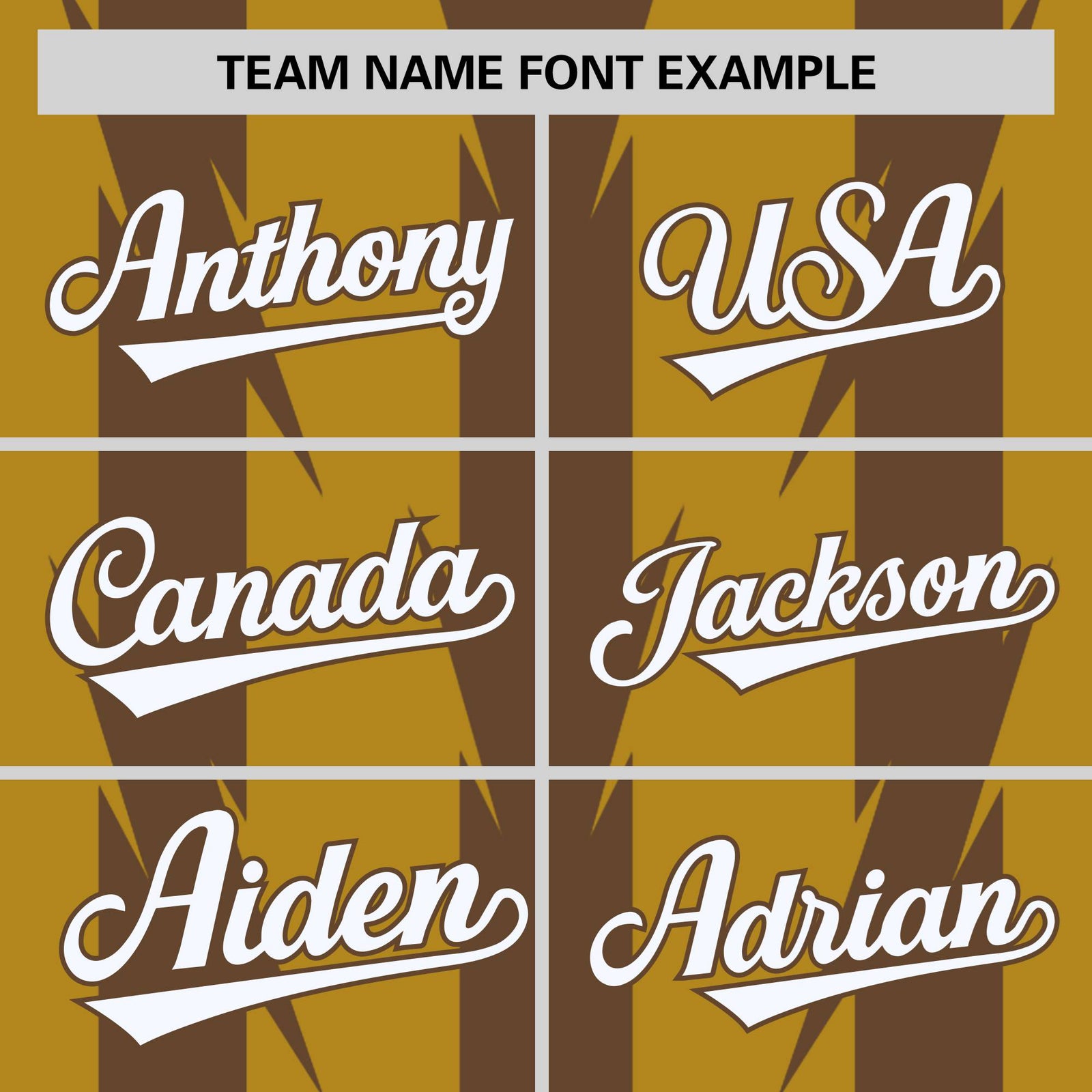 Custom Old Gold Brown-White Blade Graffiti Pattern Varsity Full-Snap Jacket