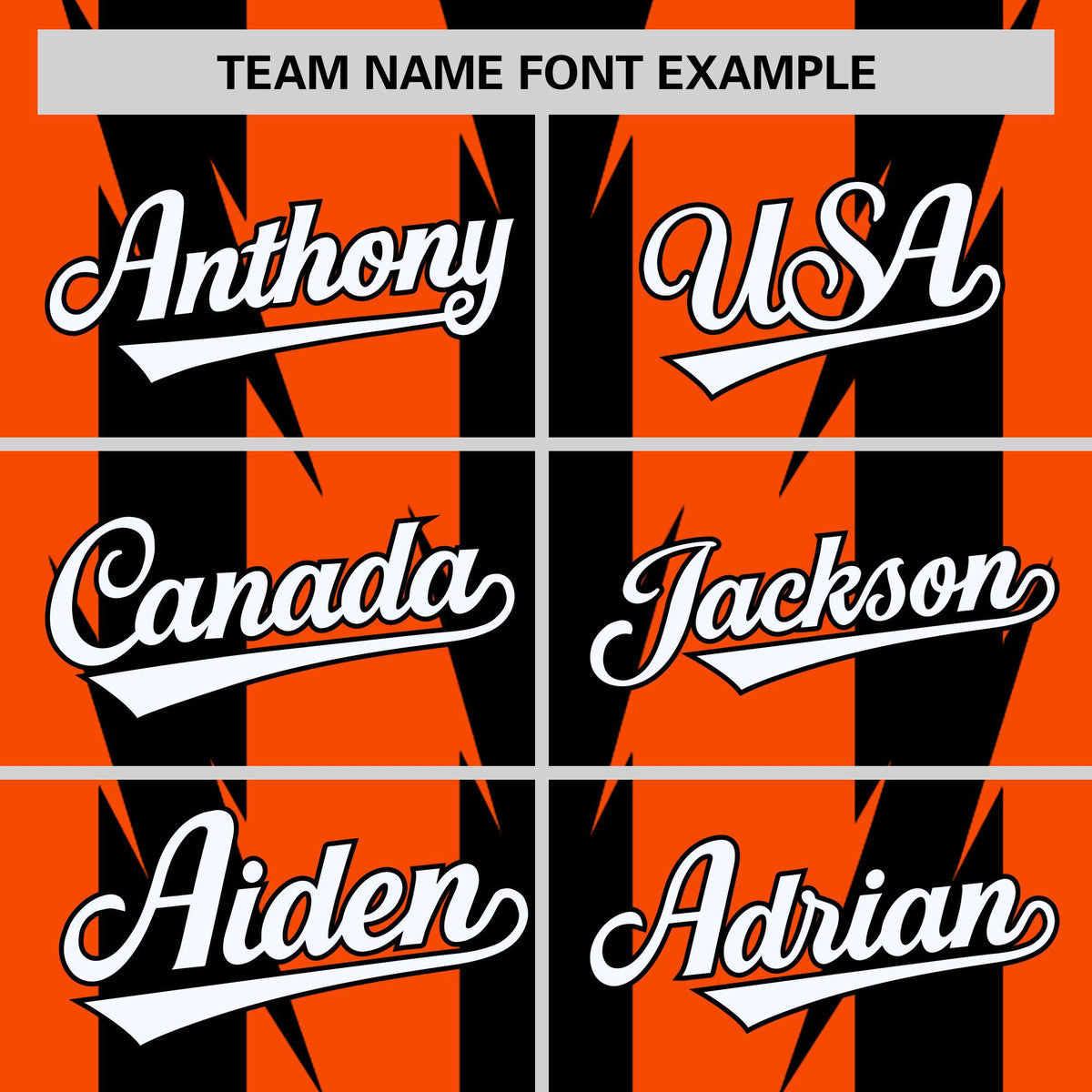 Custom Orange Black-White Blade Graffiti Pattern Varsity Full-Snap Jacket