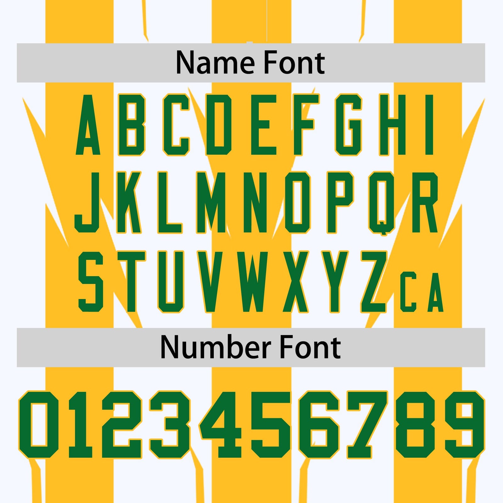 Custom White Gold-Kelly Green Blade Graffiti Pattern Varsity Full-Snap Jacket