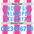 Custom White Pink-Powder Blue Blade Graffiti Pattern Varsity Full-Snap Jacket