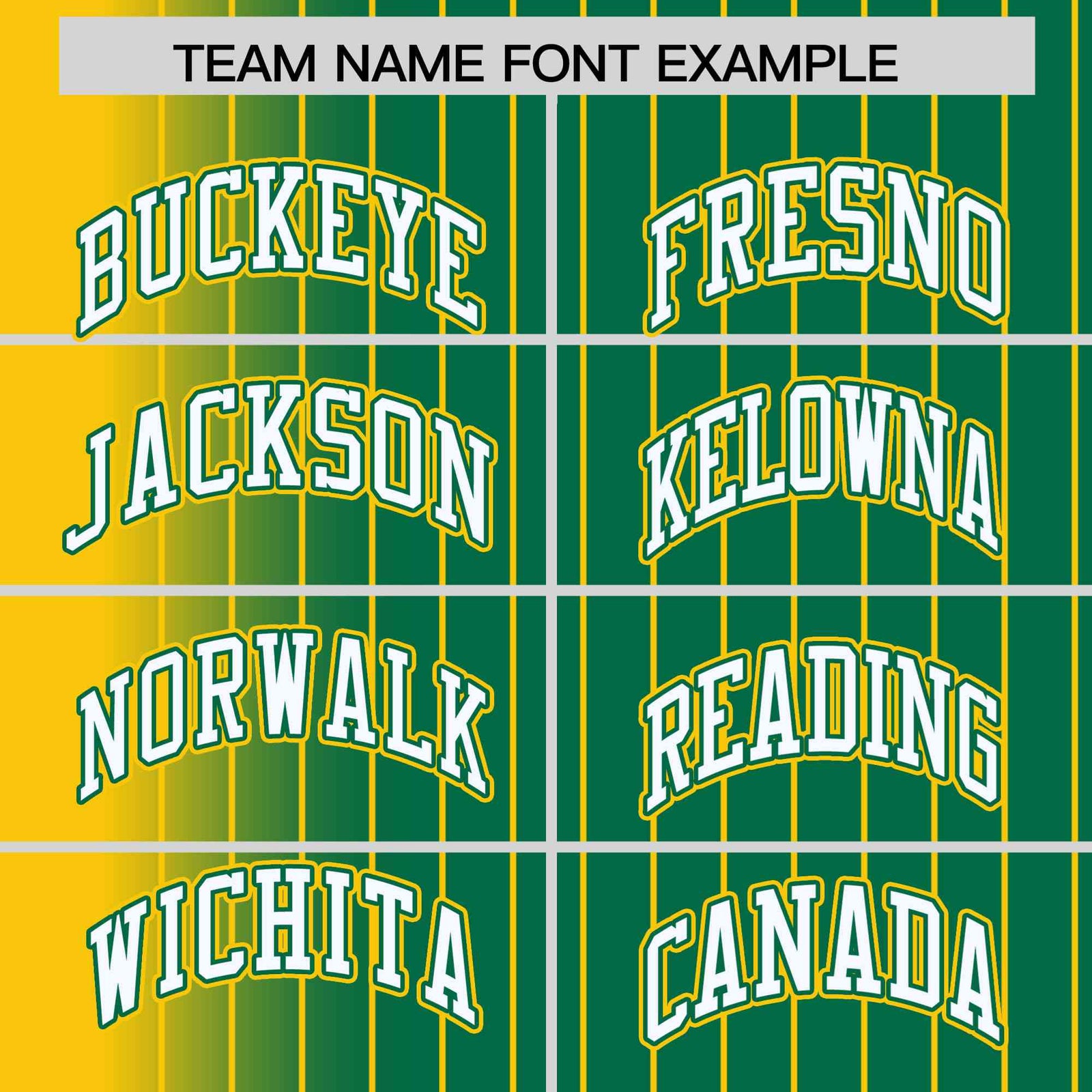 Custom Kelly Green Gold Pinstripe White-Gold Gradient Fashion Varsity Full-Snap Jacket