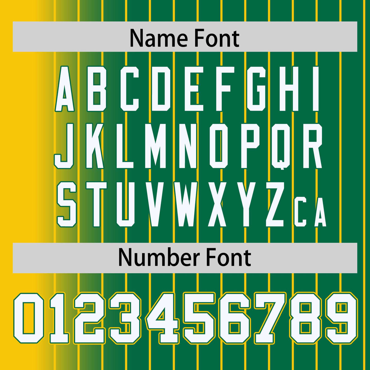 Custom Kelly Green Gold Pinstripe White-Gold Gradient Fashion Varsity Full-Snap Jacket