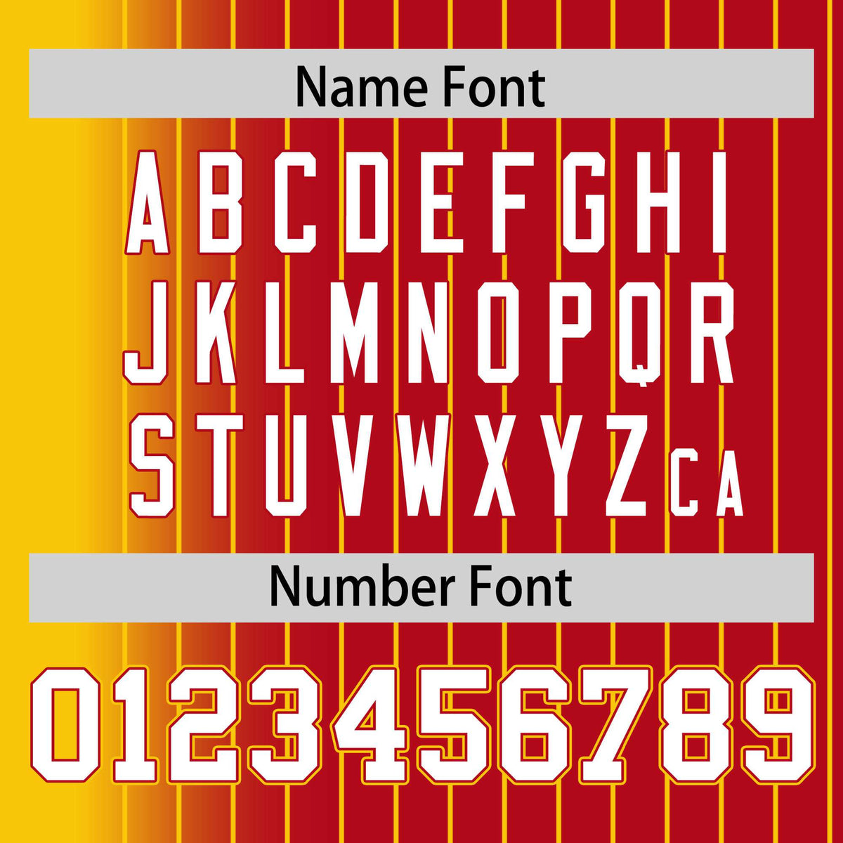 Custom Red Gold Pinstripe White-Gold Gradient Fashion Varsity Full-Snap Jacket