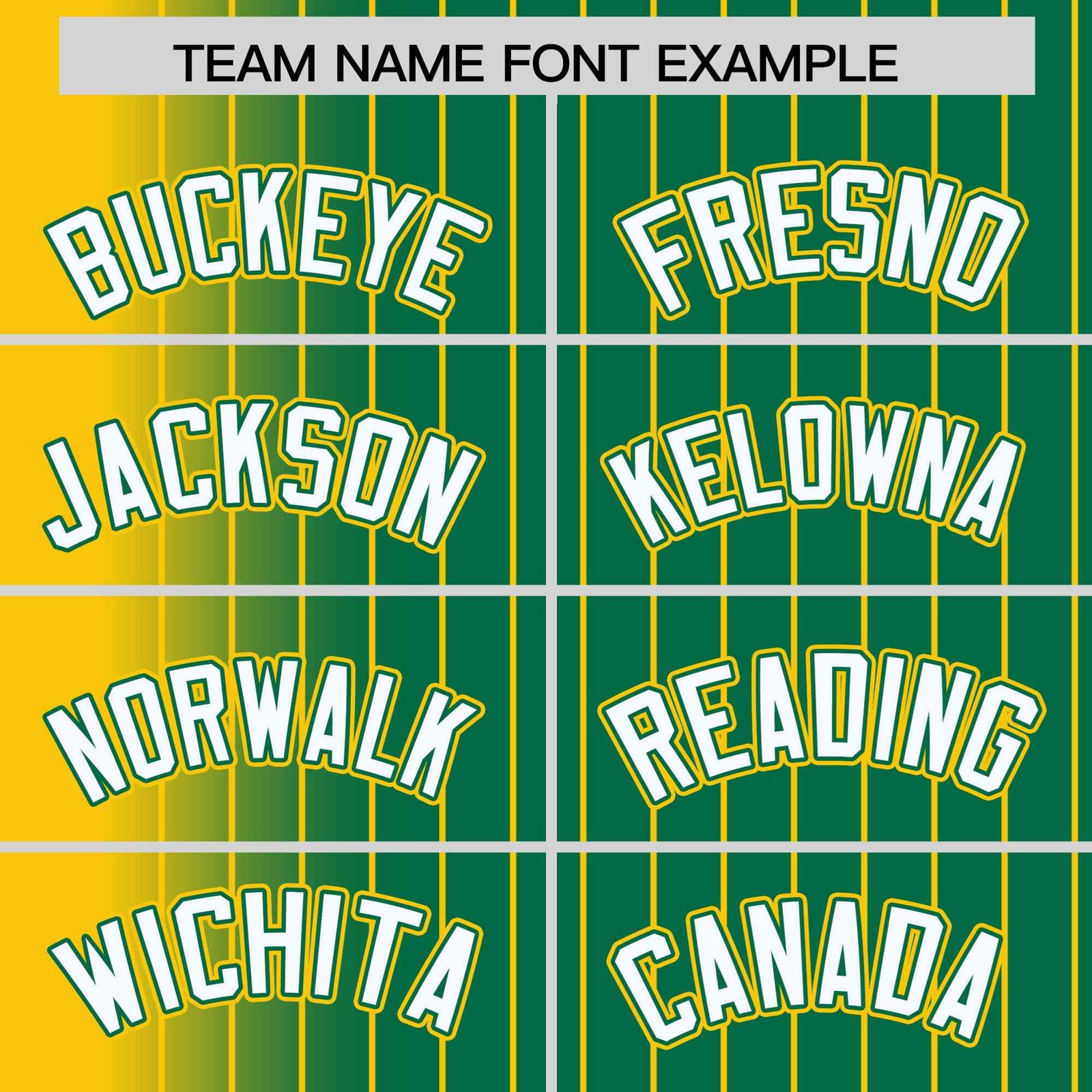 Custom Kelly Green Gold Pinstripe White-Gold Gradient Fashion Varsity Full-Snap Jacket