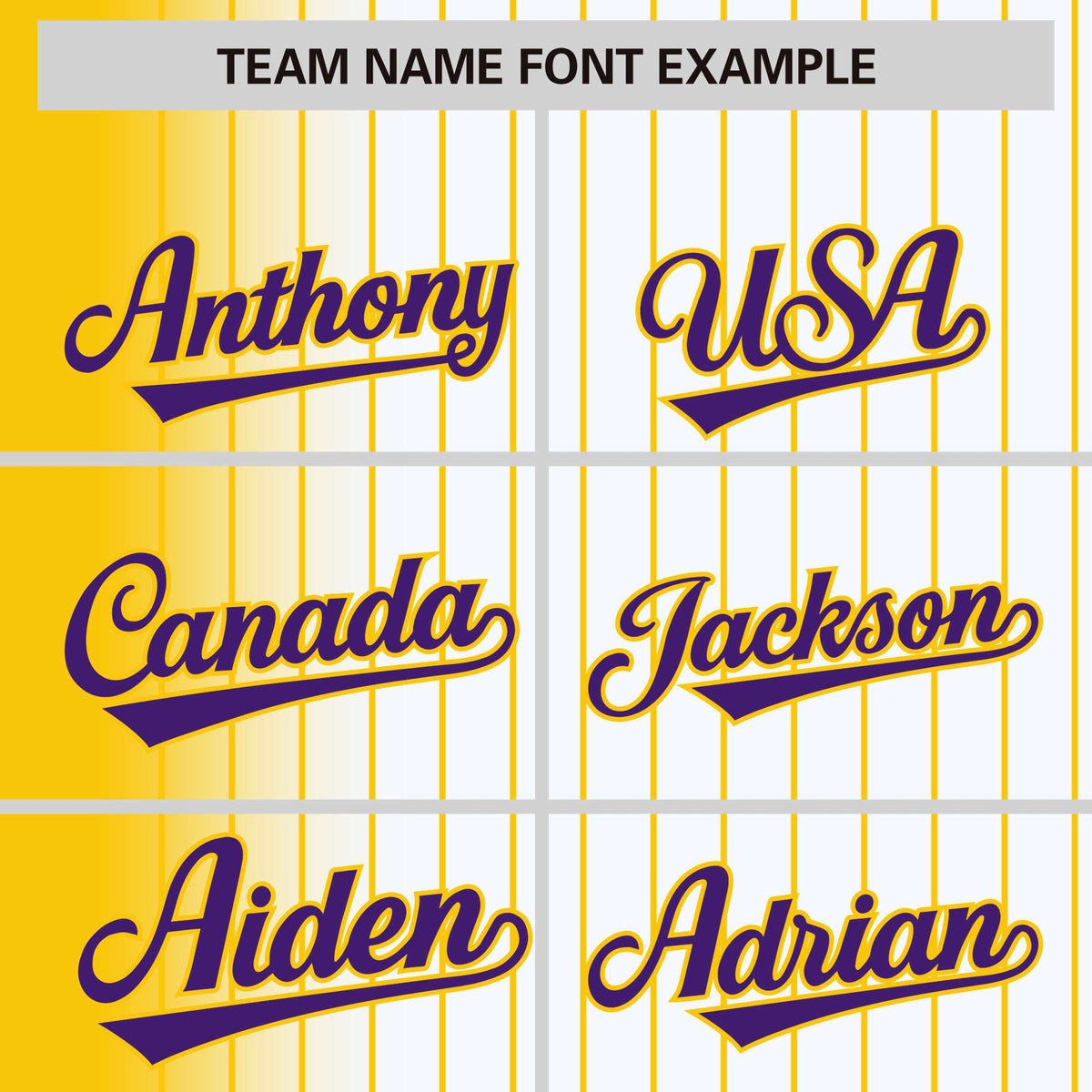 Custom White Gold Pinstripe Purple-Gold Gradient Fashion Varsity Full-Snap Jacket