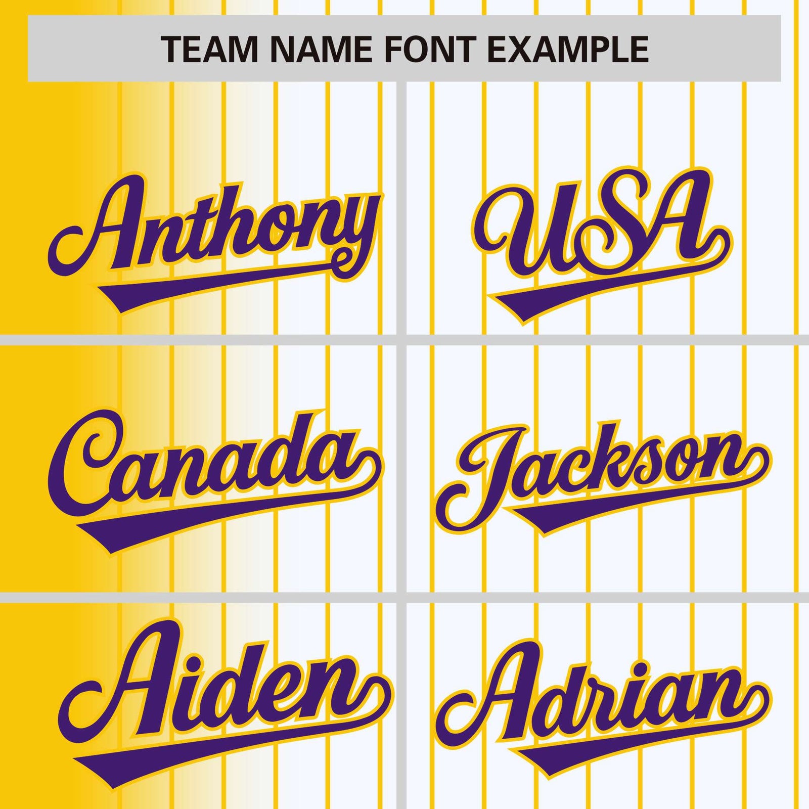 Custom White Gold Pinstripe Purple-Gold Gradient Fashion Varsity Full-Snap Jacket
