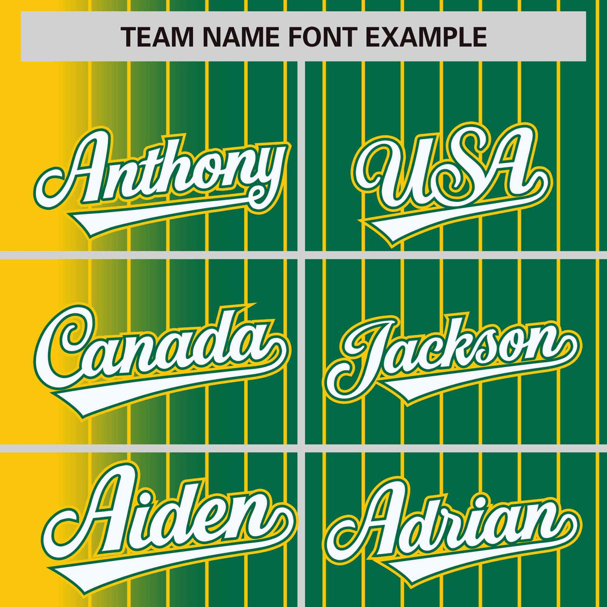 Custom Kelly Green Gold Pinstripe White-Gold Gradient Fashion Varsity Full-Snap Jacket