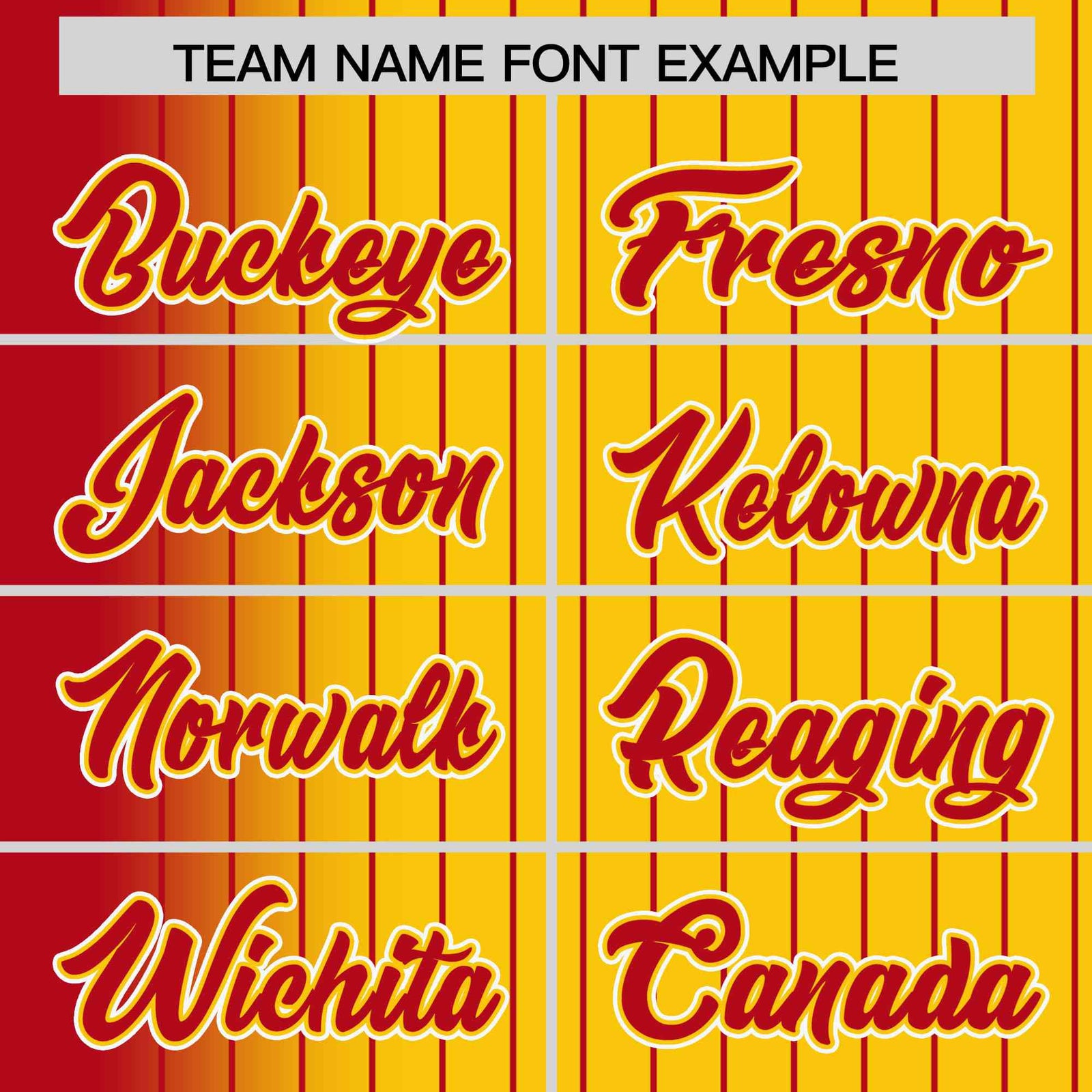 Custom Gold Red Pinstripe White-Red Gradient Fashion Varsity Full-Snap Jacket