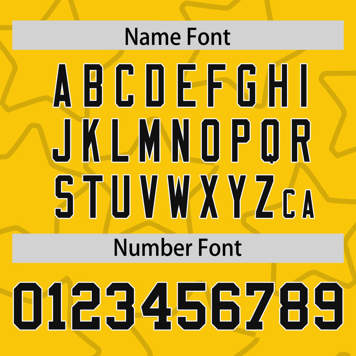 Custom Gold Black-White Varsity Full-Snap Star Pattern Letterman Baseball Jacket