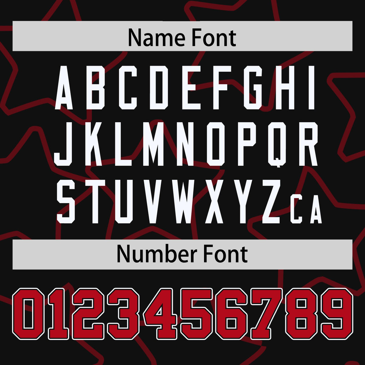 Custom Black Red-White Varsity Full-Snap Star Pattern Letterman Baseball Jacket