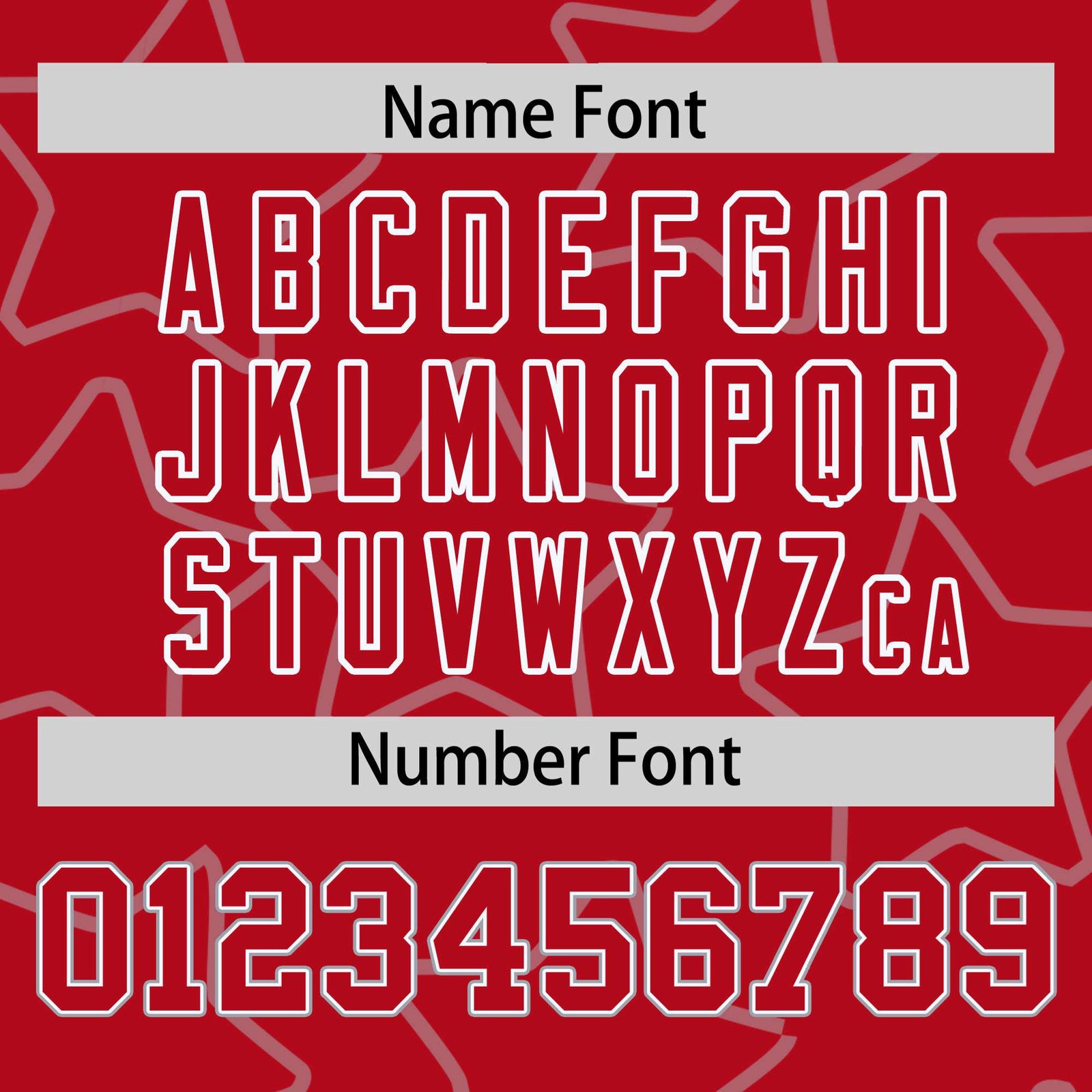 Custom Red Red-White Varsity Full-Snap Star Pattern Letterman Baseball Jacket