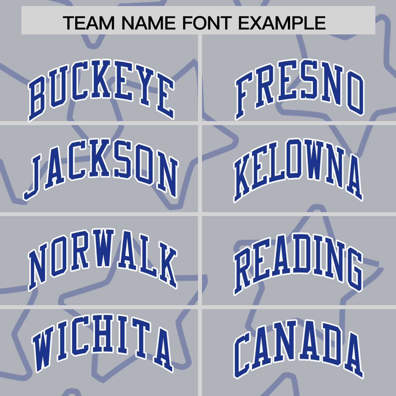 Custom Gray Royal Blue-White Varsity Full-Snap Star Pattern Letterman Baseball Jacket