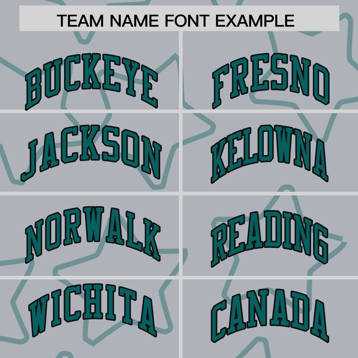 Custom Gray Aqua-Black Varsity Full-Snap Star Pattern Letterman Baseball Jacket