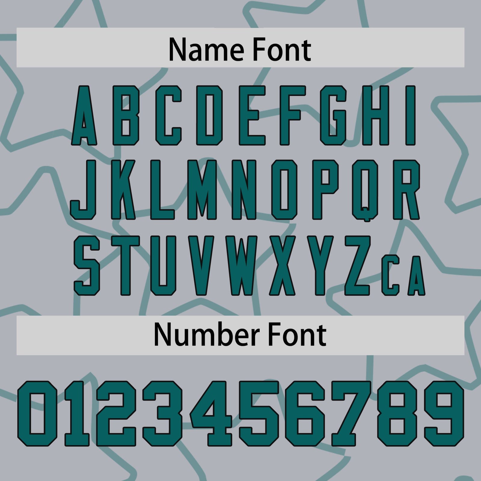 Custom Gray Aqua-Black Varsity Full-Snap Star Pattern Letterman Baseball Jacket