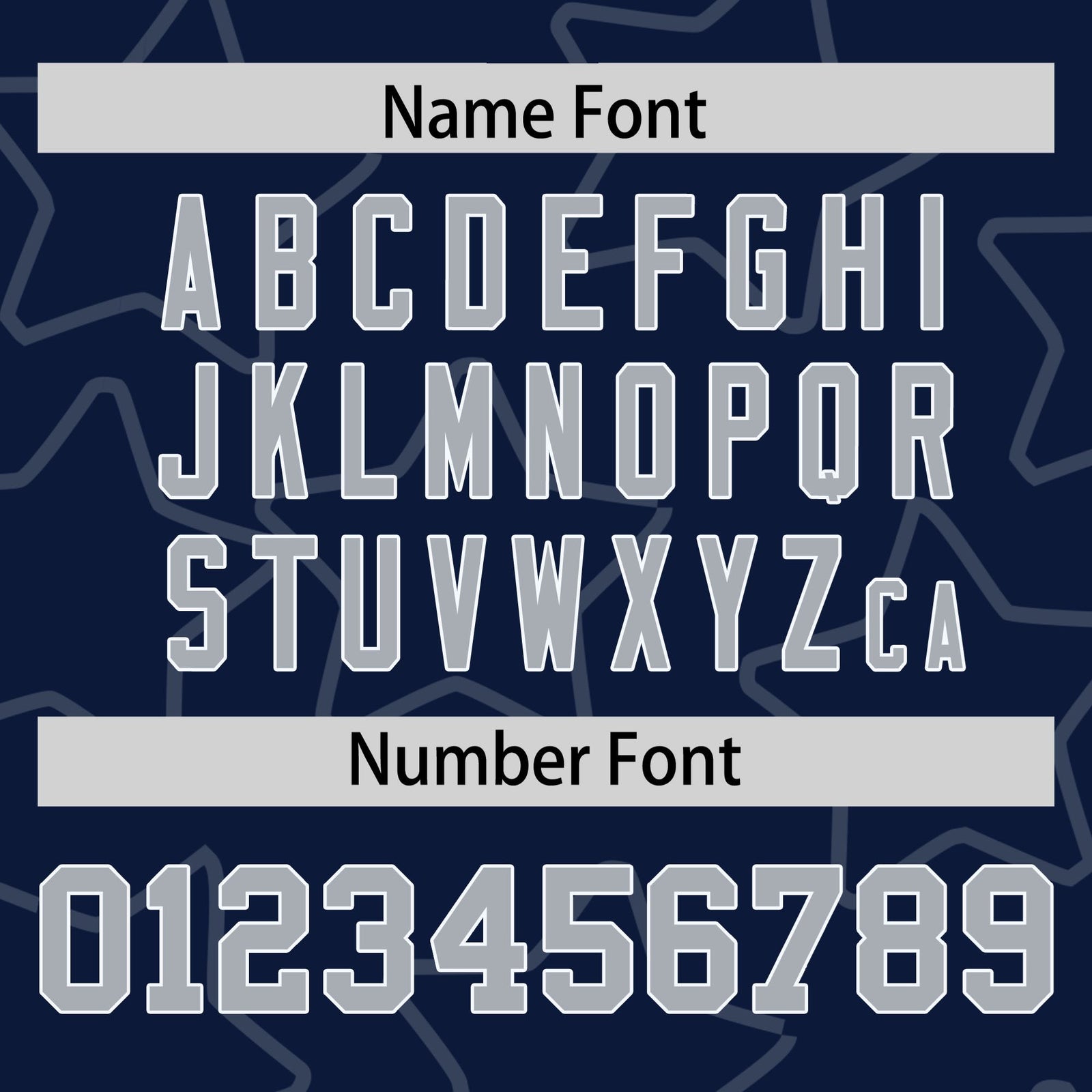 Custom Navy Gray-White Varsity Full-Snap Star Pattern Letterman Baseball Jacket