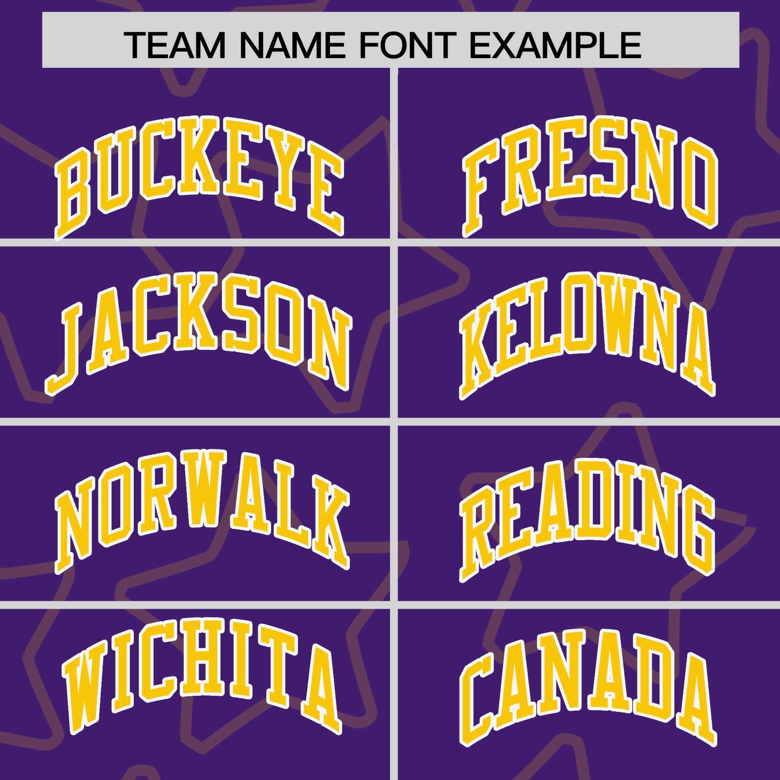 Custom Purple Gold-White Varsity Full-Snap Star Pattern Letterman Baseball Jacket