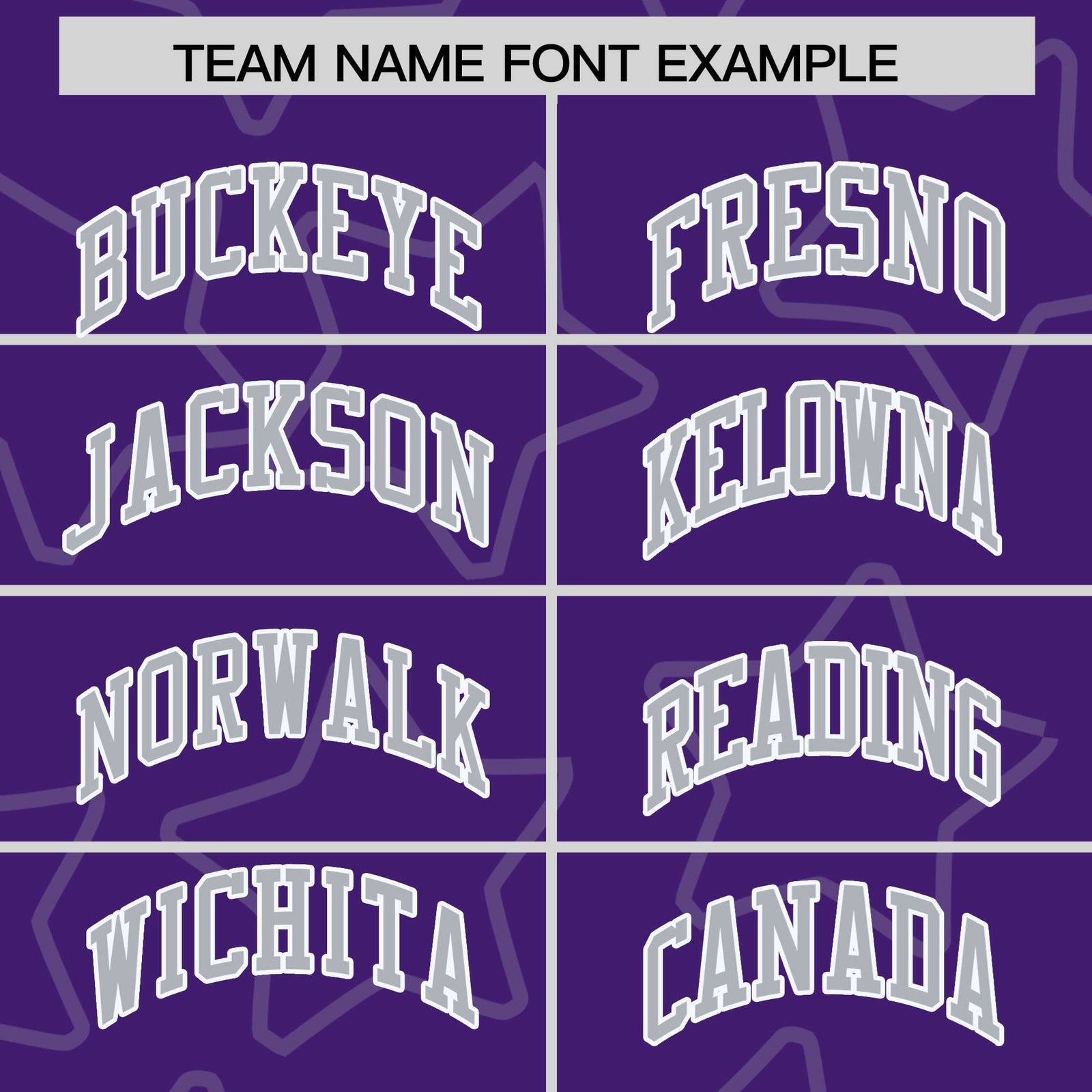 Custom Purple Gray-White Varsity Full-Snap Star Pattern Letterman Baseball Jacket