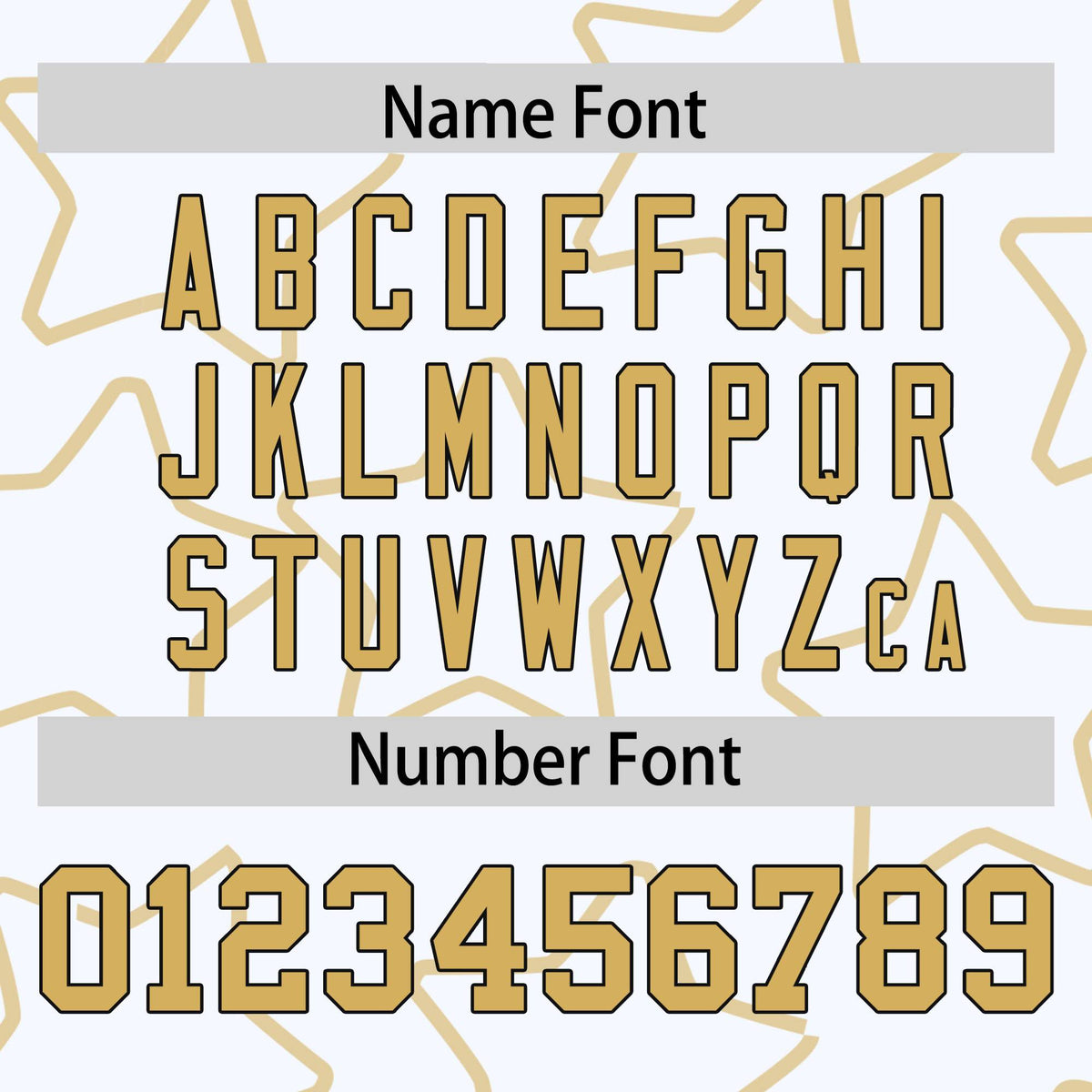 Custom White-Old Gold Varsity Full-Snap Star Pattern Letterman Baseball Jacket