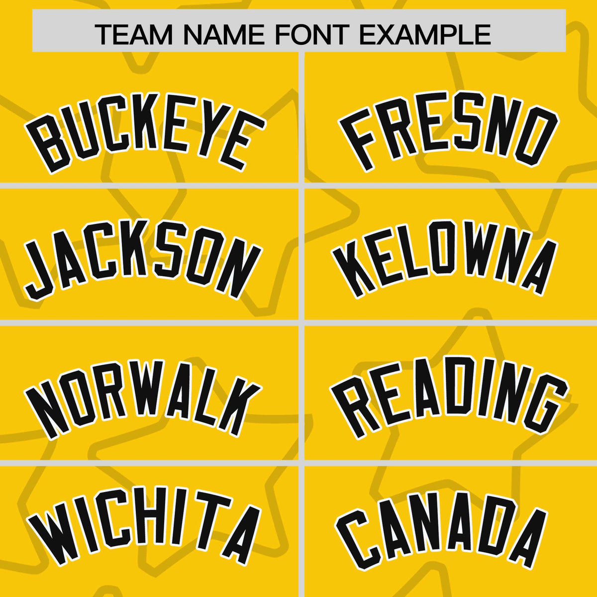 Custom Gold Black-White Varsity Full-Snap Star Pattern Letterman Baseball Jacket