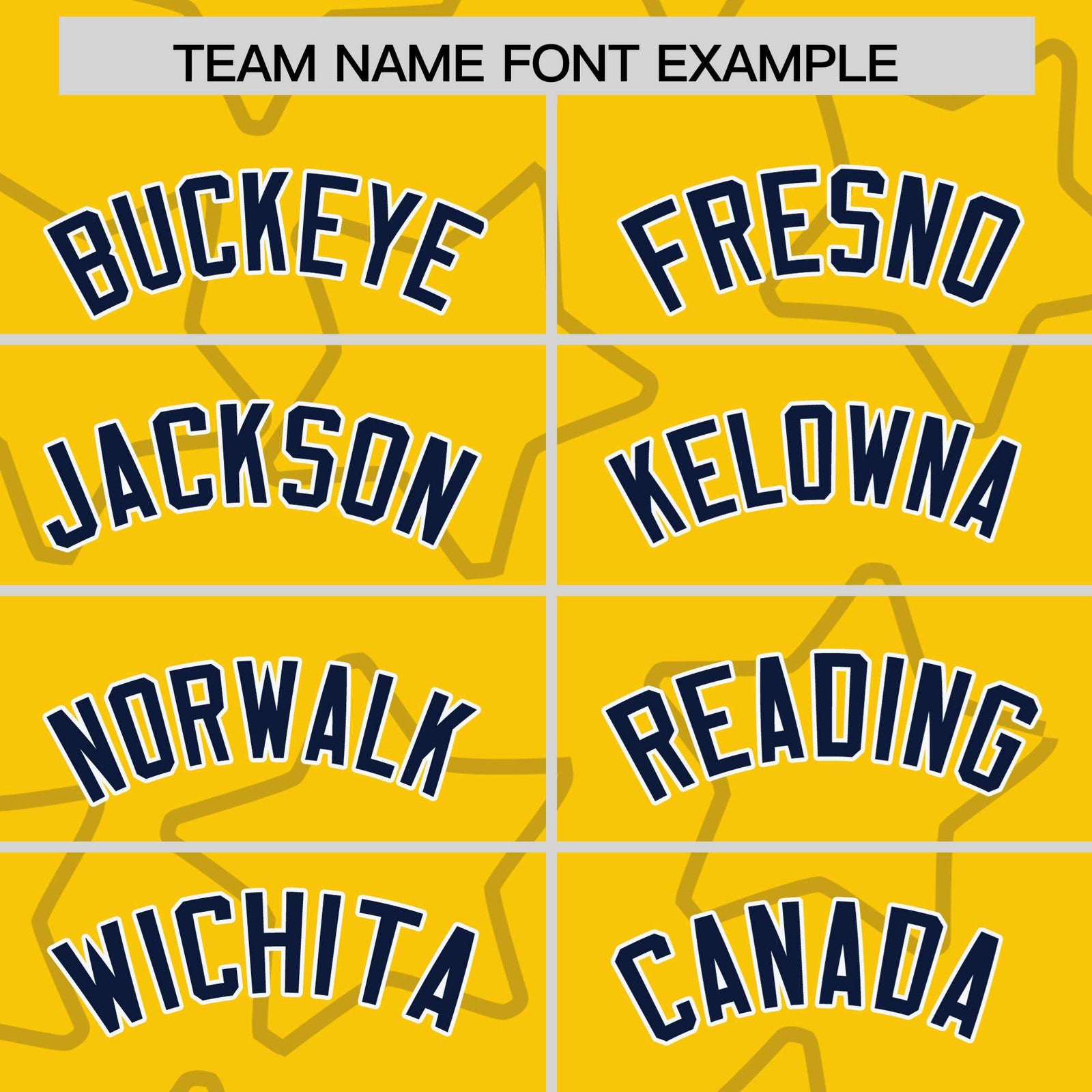 Custom Gold Navy-White Varsity Full-Snap Star Pattern Letterman Baseball Jacket