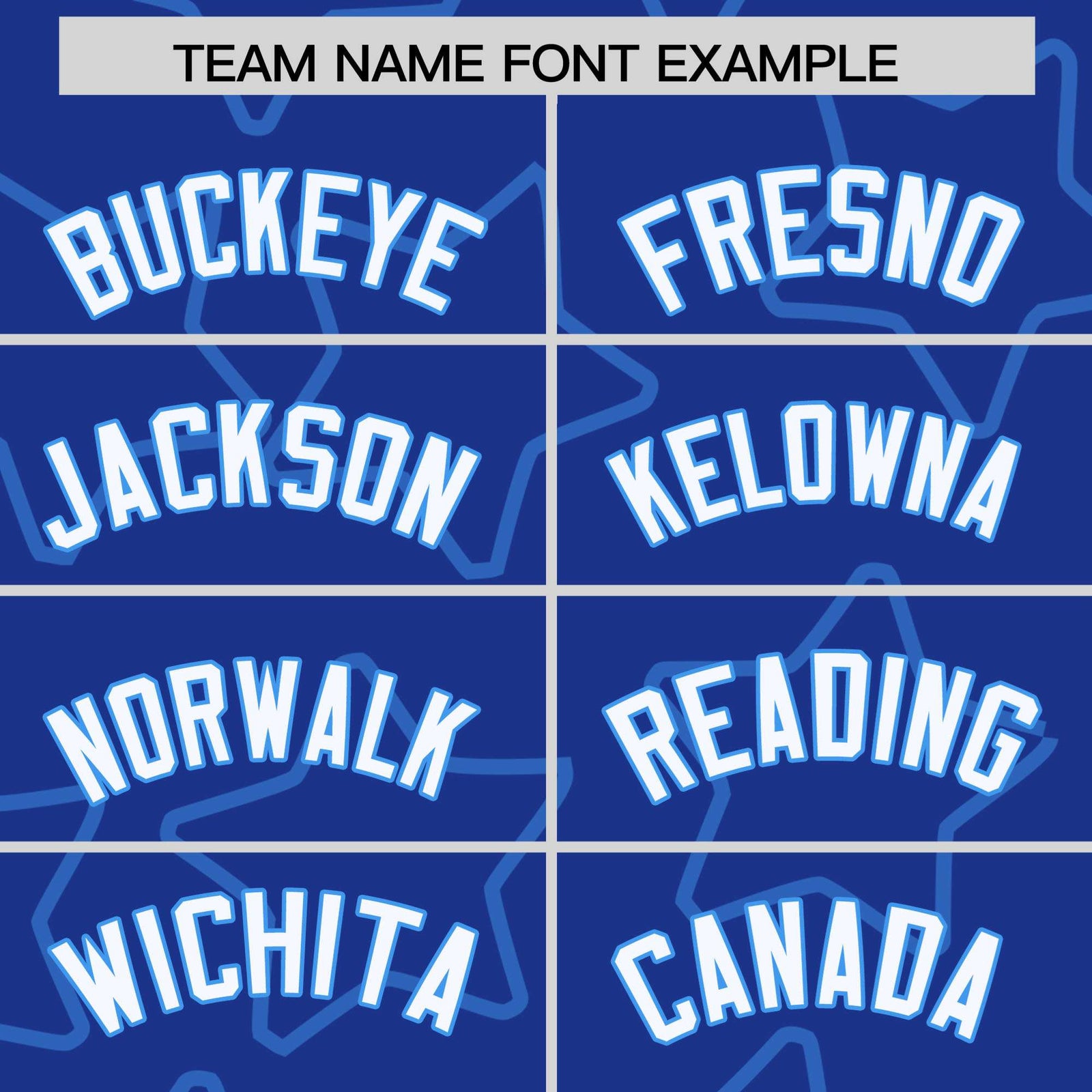 Custom Royal Blue White-Powder Blue Varsity Full-Snap Star Pattern Letterman Baseball Jacket