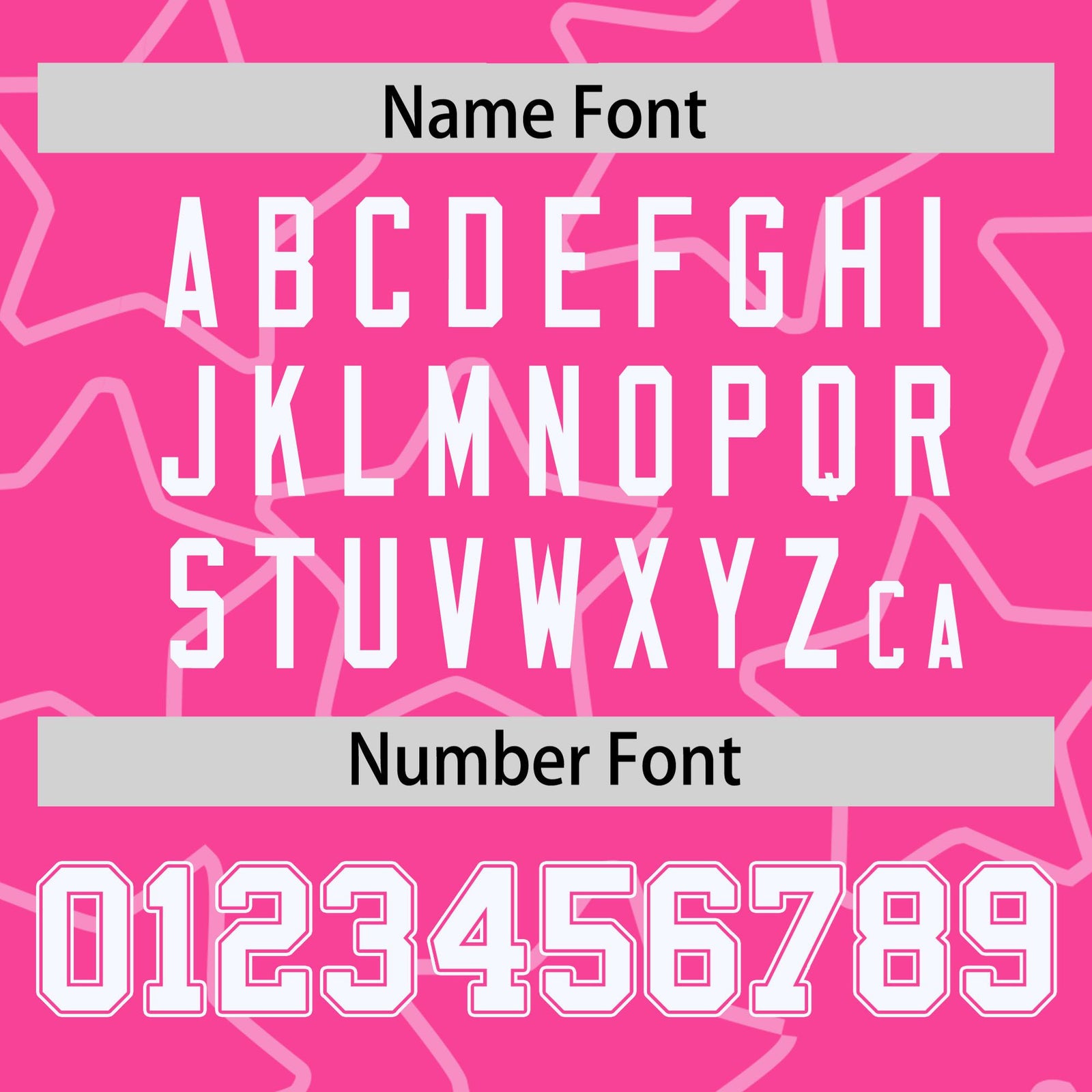 Custom Pink White Varsity Full-Snap Star Pattern Letterman Baseball Jacket