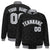 Custom Black Gray-White Varsity Full-Snap Star Pattern Letterman Baseball Jacket