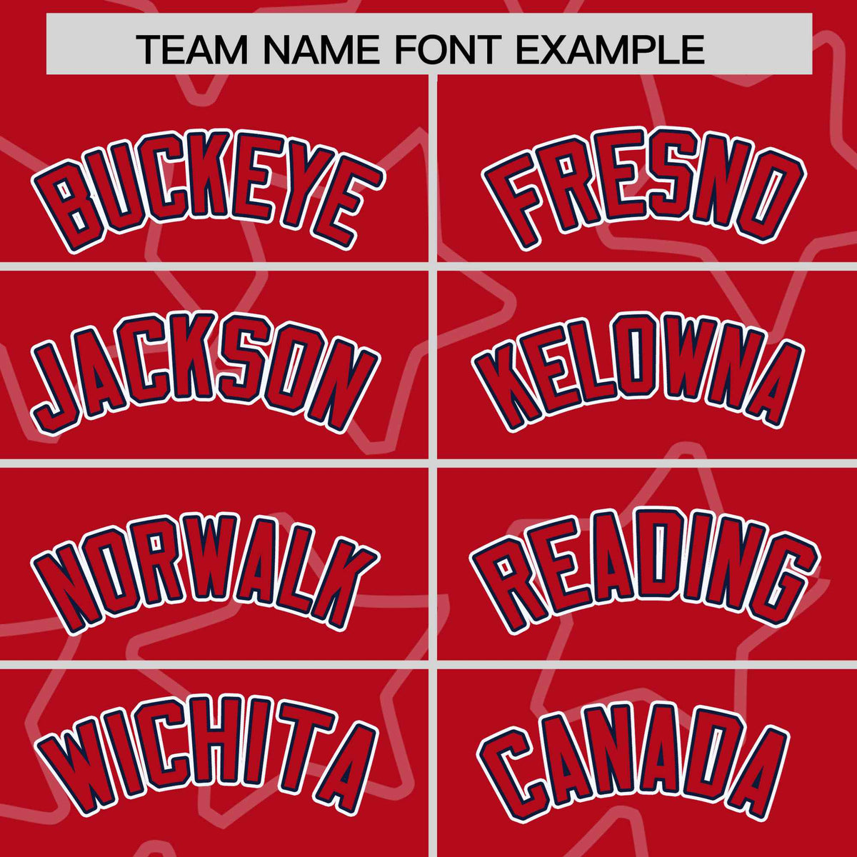 Custom Red Red-Navy Varsity Full-Snap Star Pattern Letterman Baseball Jacket