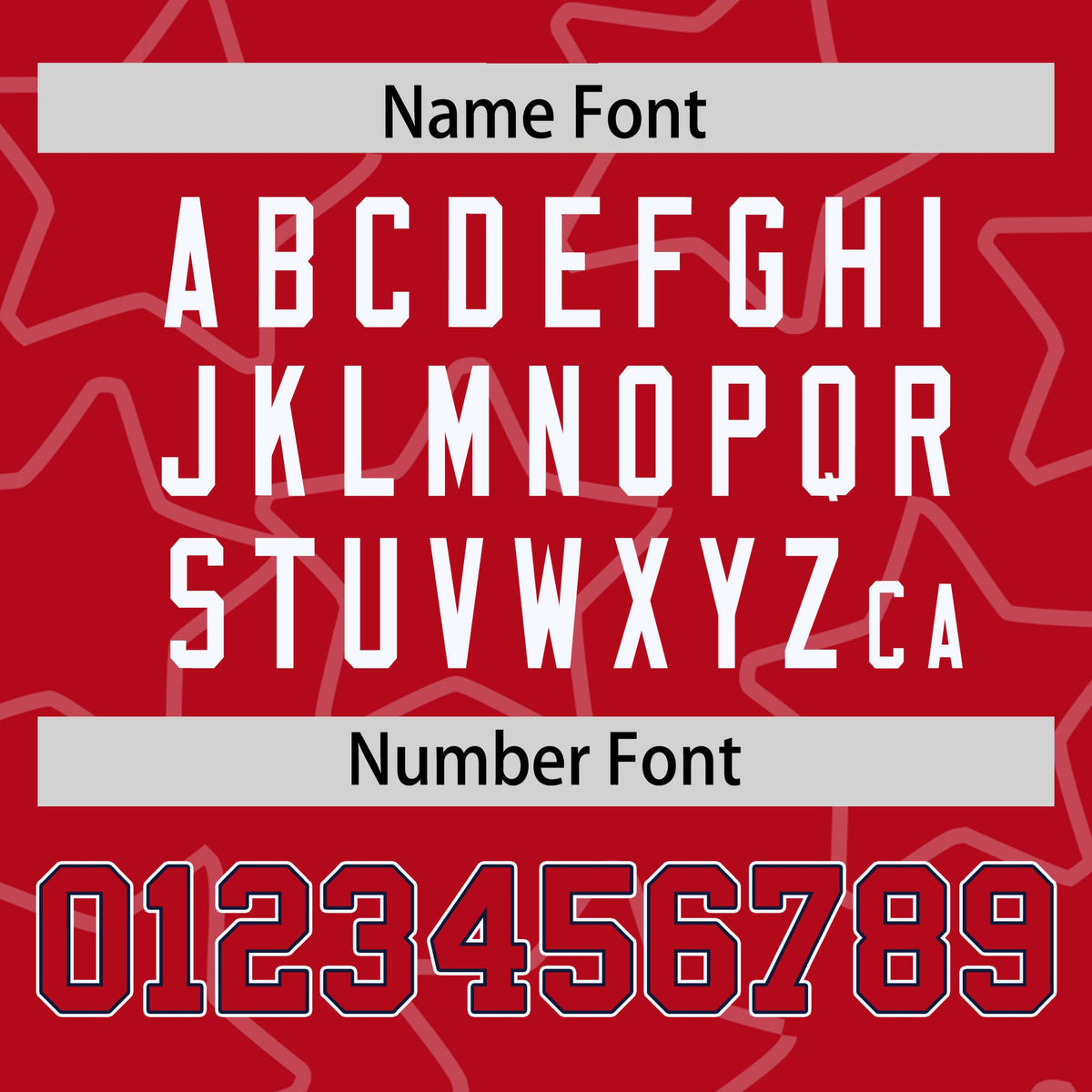 Custom Red Red-Navy Varsity Full-Snap Star Pattern Letterman Baseball Jacket