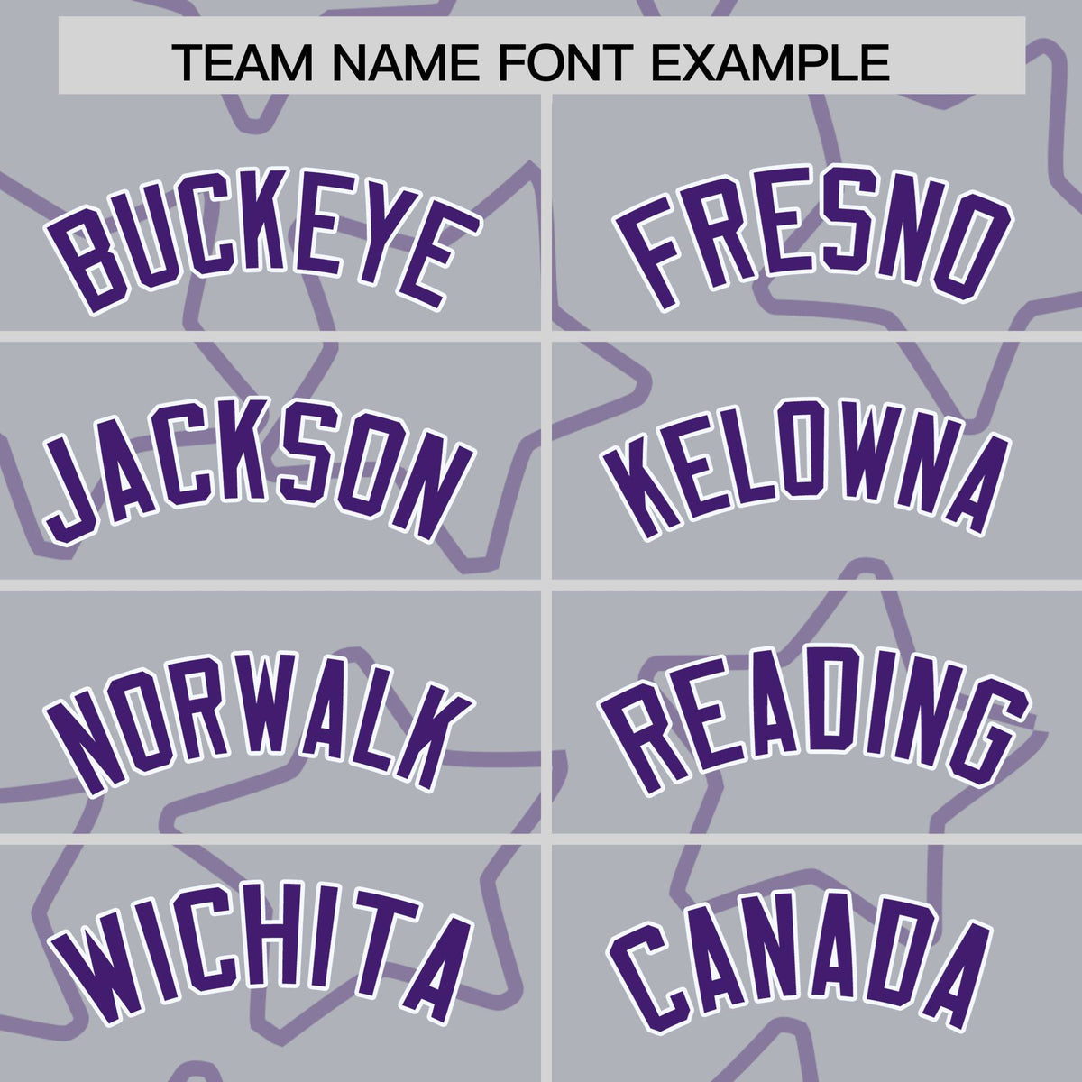 Custom Gray Purple-White Varsity Full-Snap Star Pattern Letterman Baseball Jacket