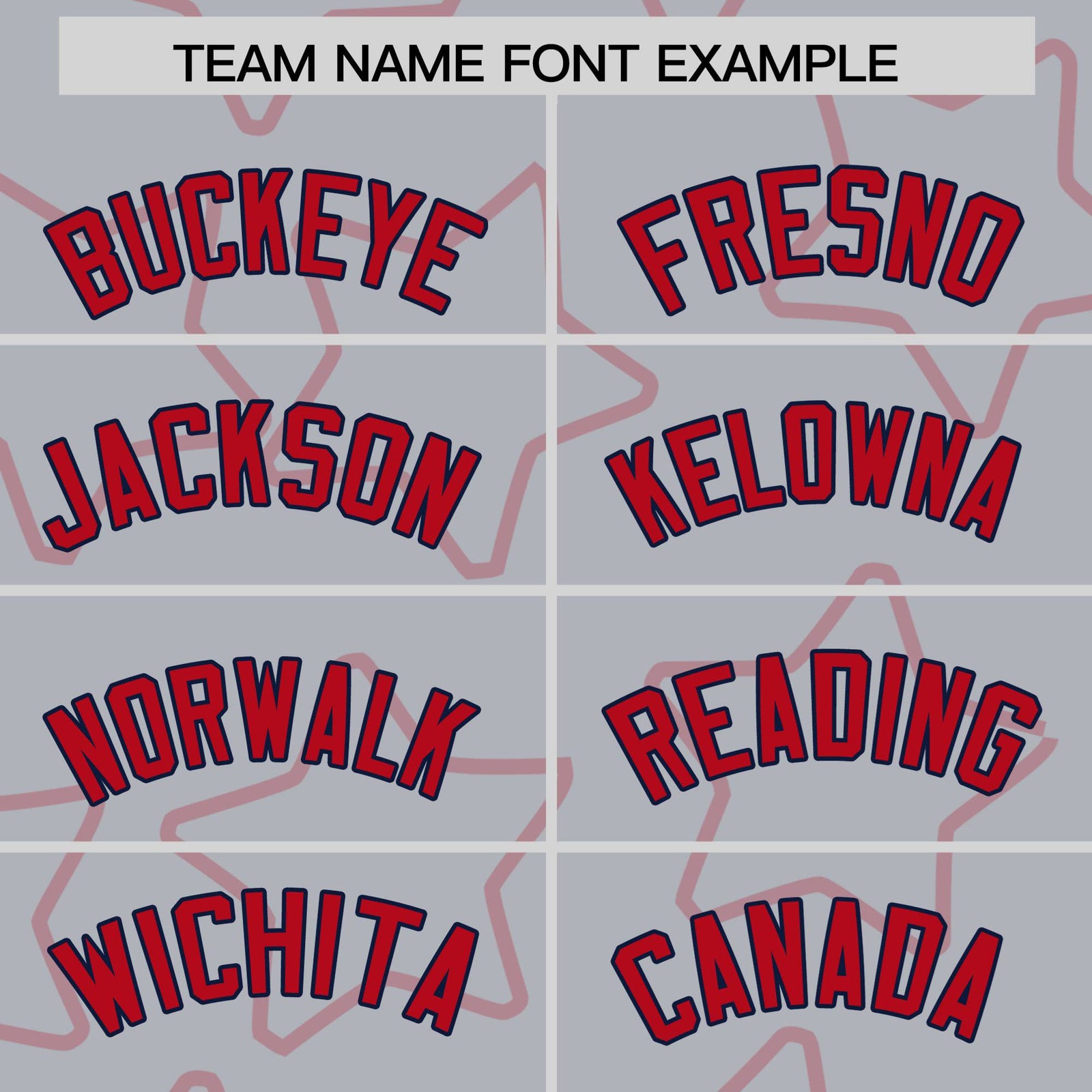 Custom Gray Red-Navy Varsity Full-Snap Star Pattern Letterman Baseball Jacket