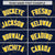 Custom Navy Gold-White Varsity Full-Snap Star Pattern Letterman Baseball Jacket